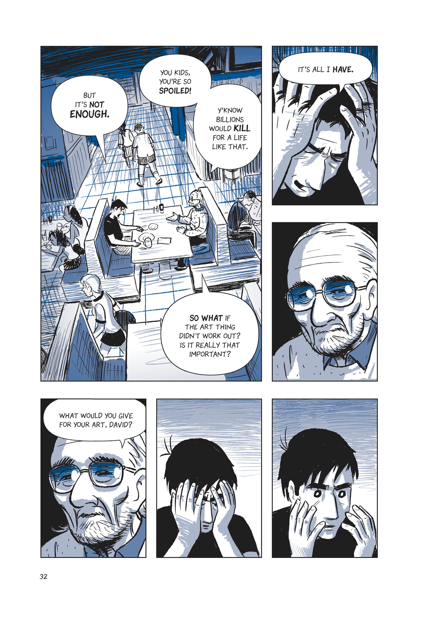 Read online The Sculptor comic -  Issue # Part 1 - 32
