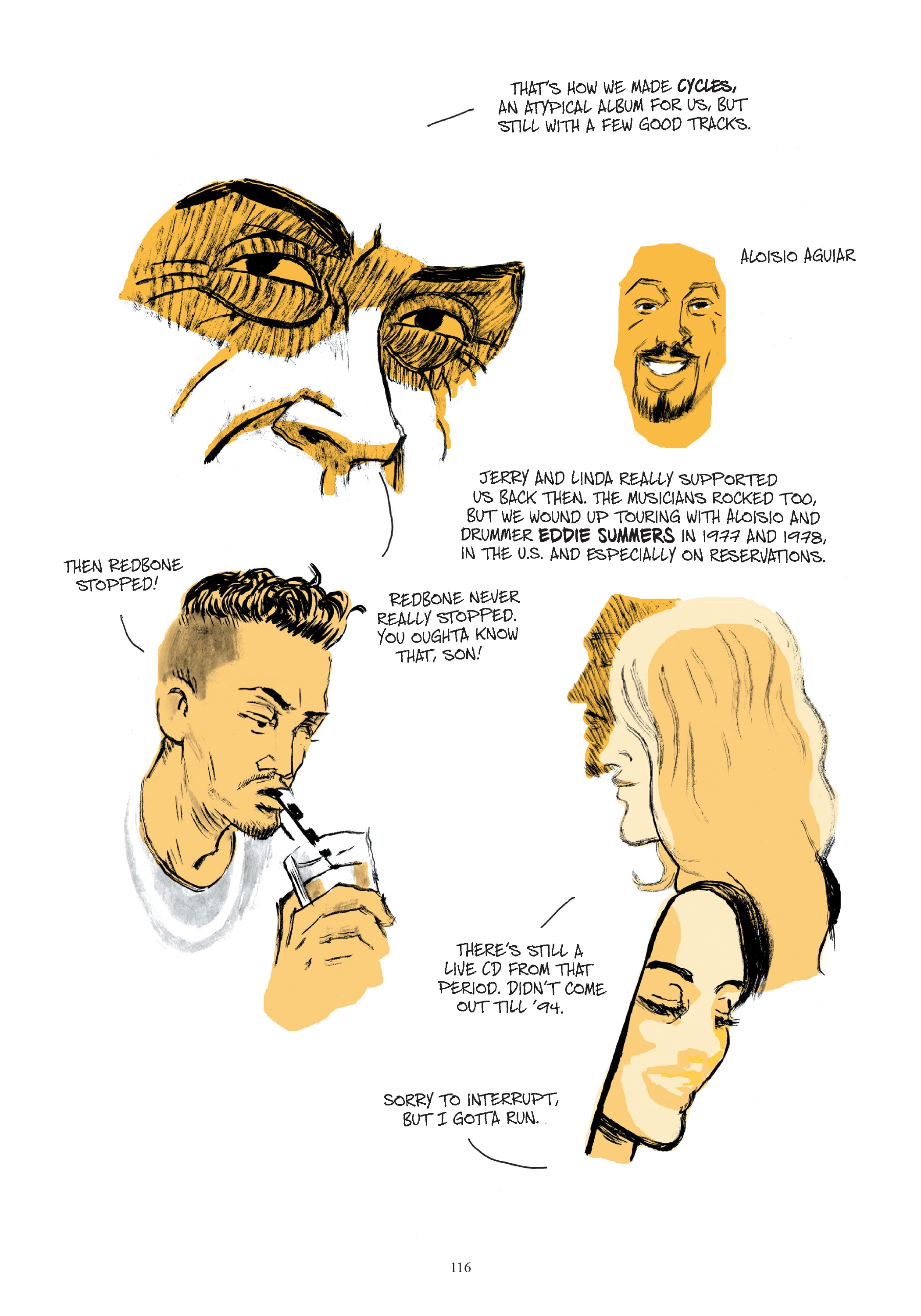 Read online Redbone: The True Story of A Native American Rock Band comic -  Issue # TPB - 99