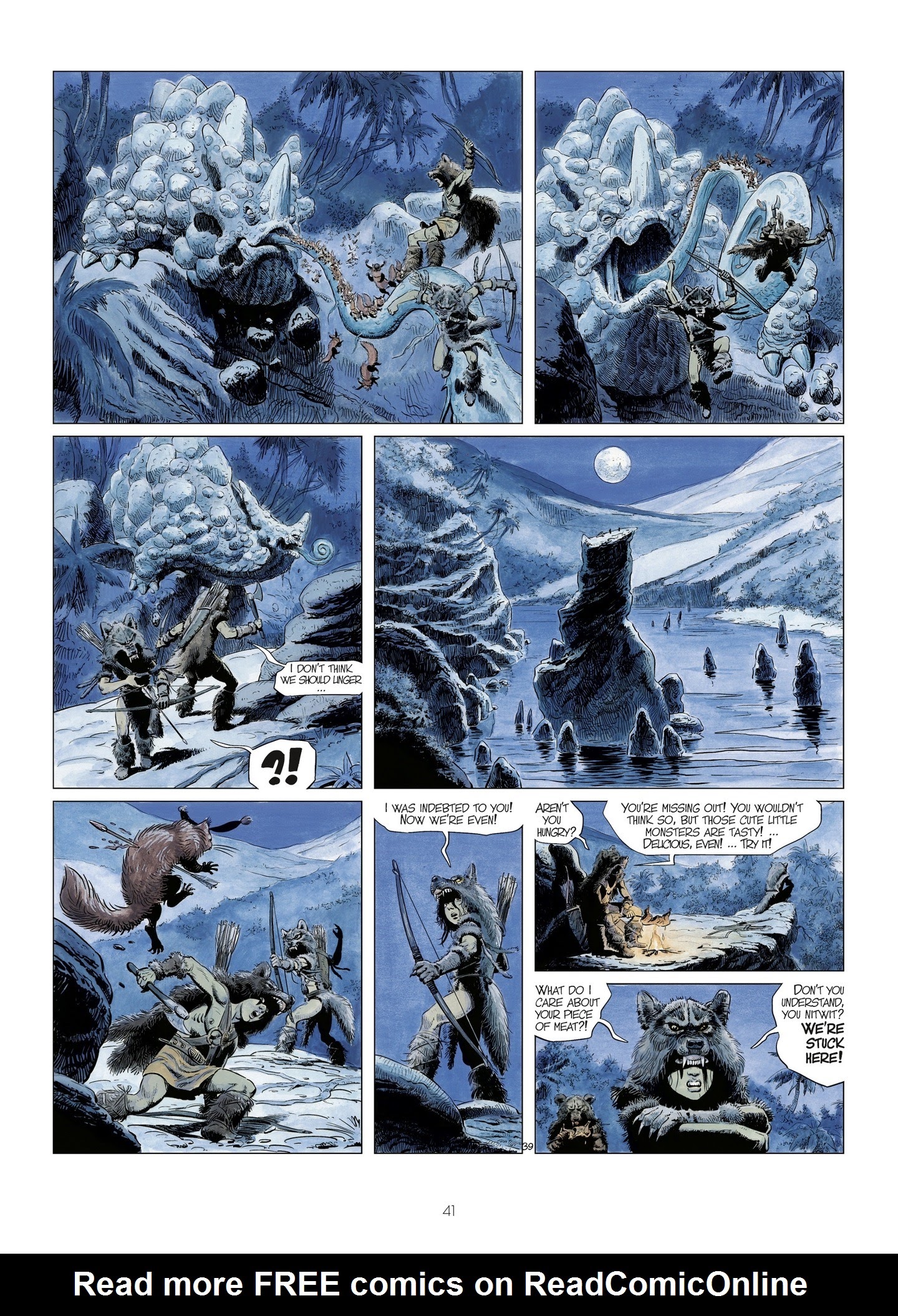 Read online The World of Thorgal: Wolfcub comic -  Issue #2 - 43