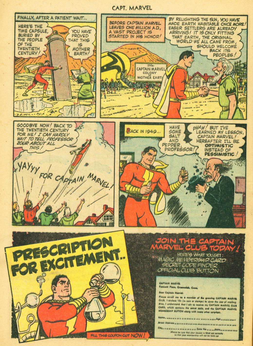 Read online Captain Marvel Adventures comic -  Issue #103 - 12