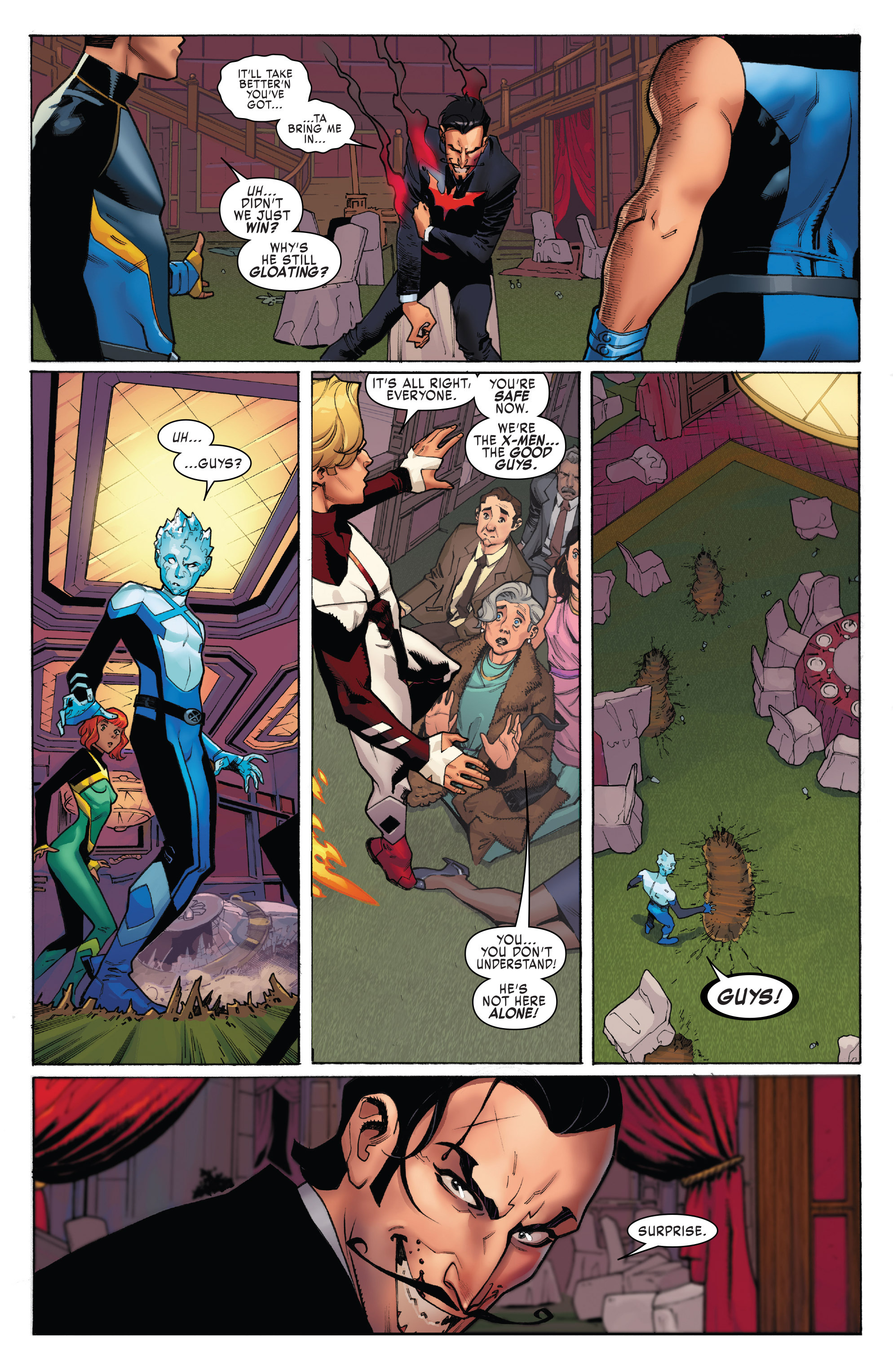 Read online X-Men: Blue comic -  Issue #1 - 8