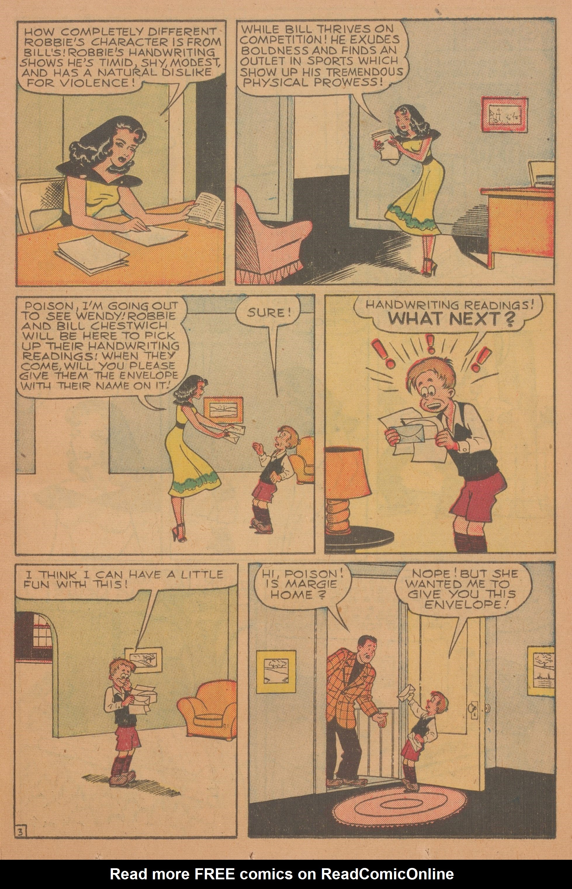 Read online Margie Comics comic -  Issue #49 - 15