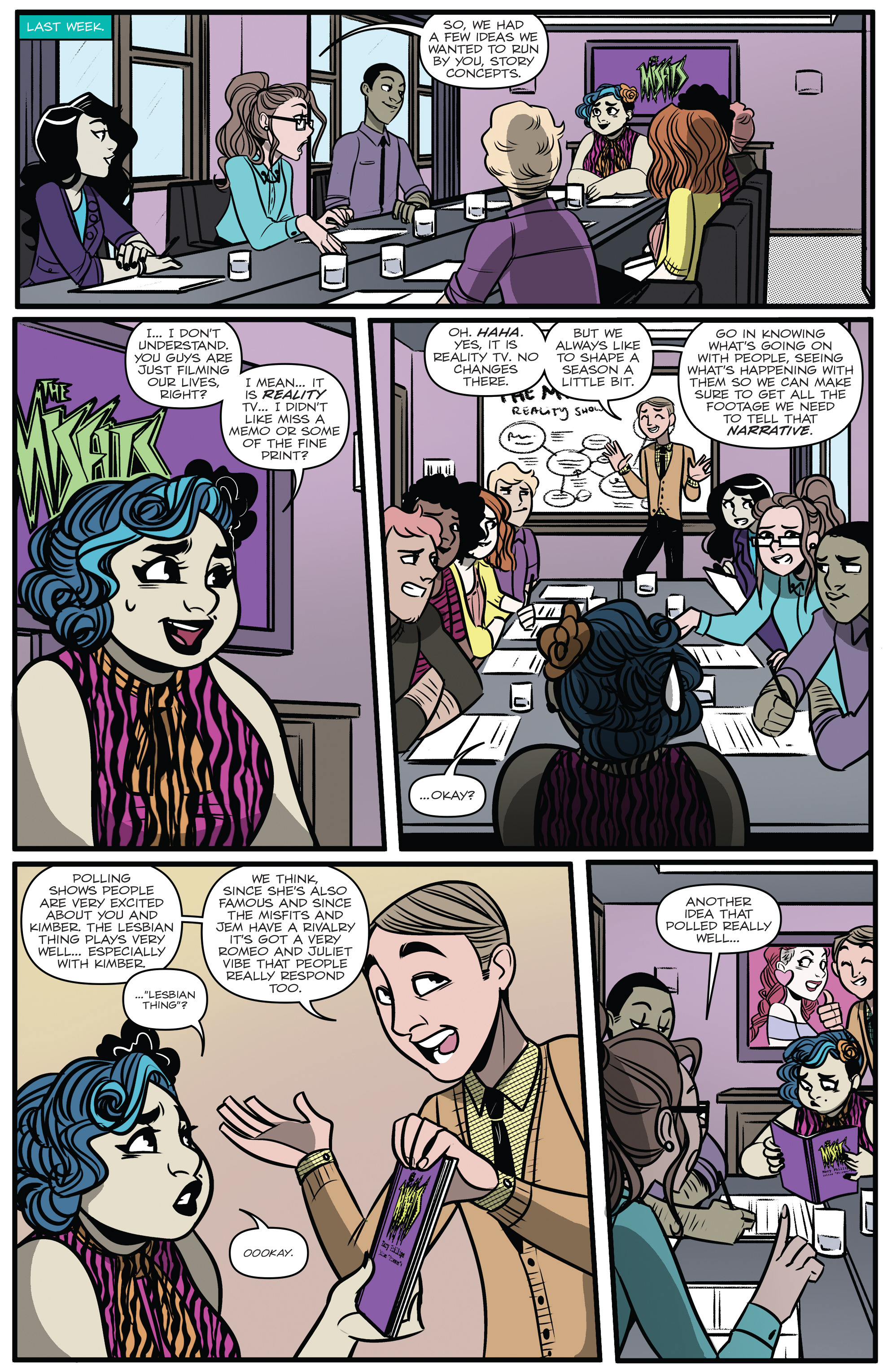 Read online Jem: The Misfits comic -  Issue #2 - 18