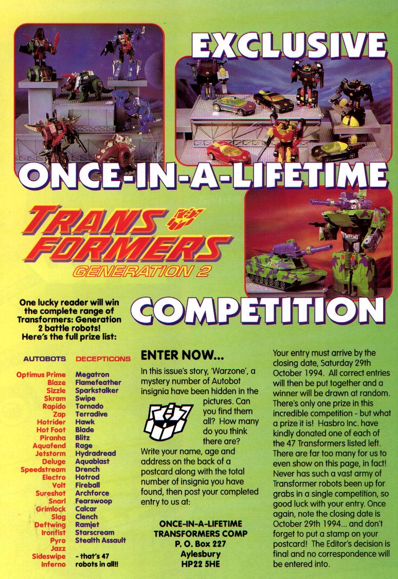 Read online Transformers: Generation 2 (1994) comic -  Issue #2 - 23