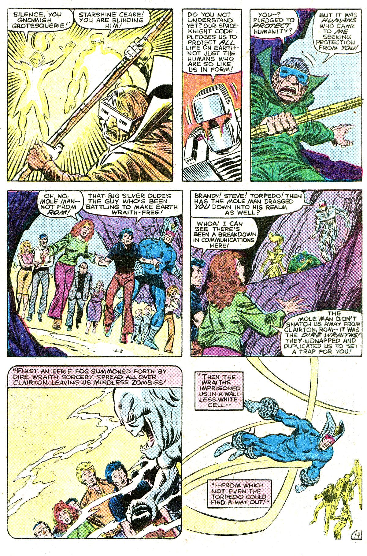 Read online ROM (1979) comic -  Issue #28 - 20