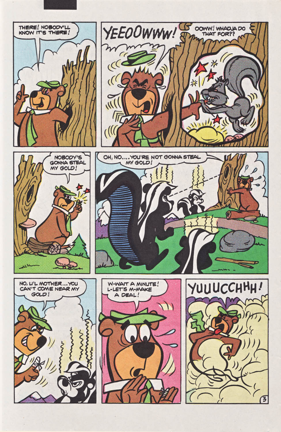 Read online Yogi Bear (1992) comic -  Issue #3 - 29