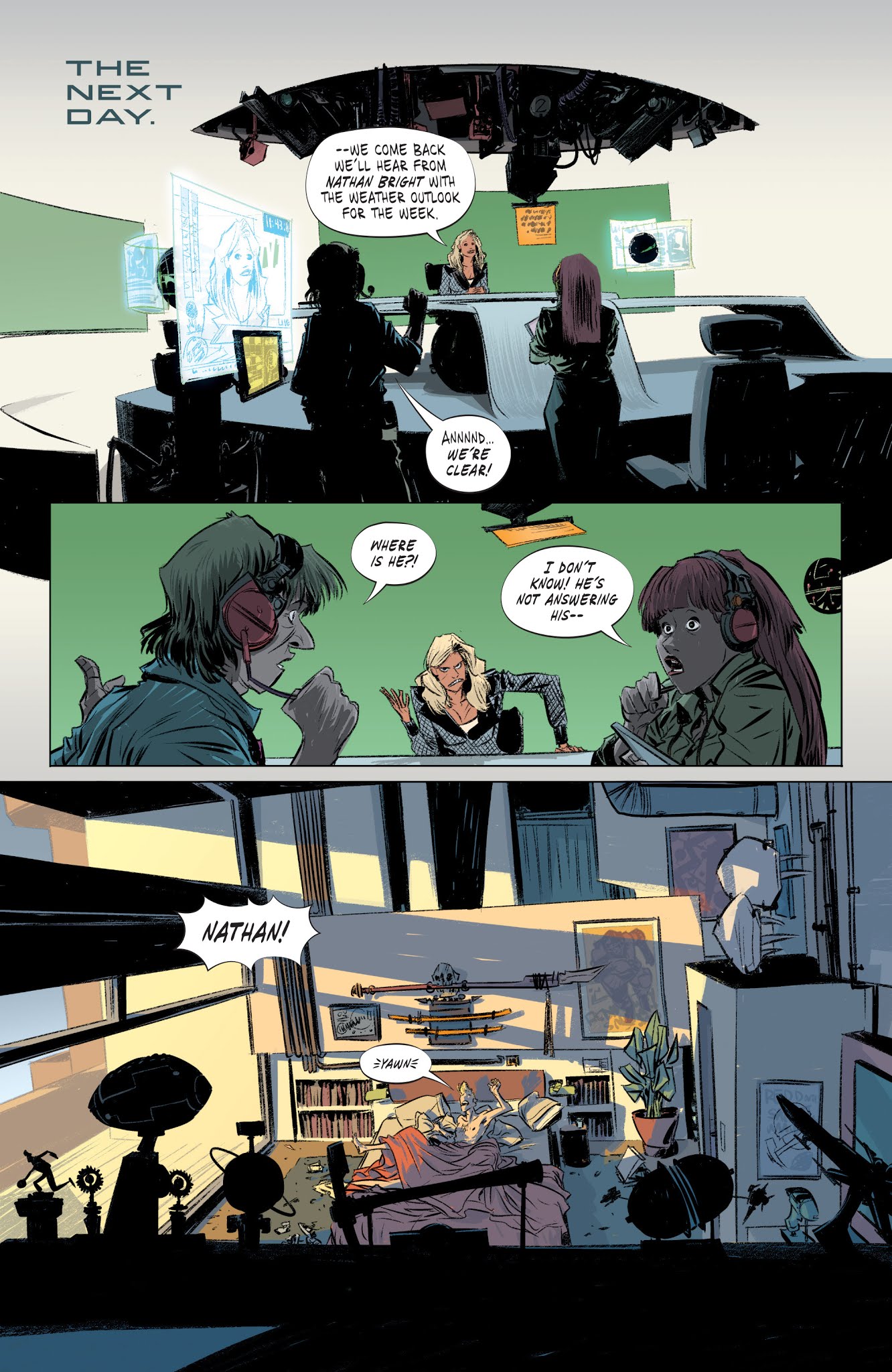 Read online The Weatherman comic -  Issue #1 - 7