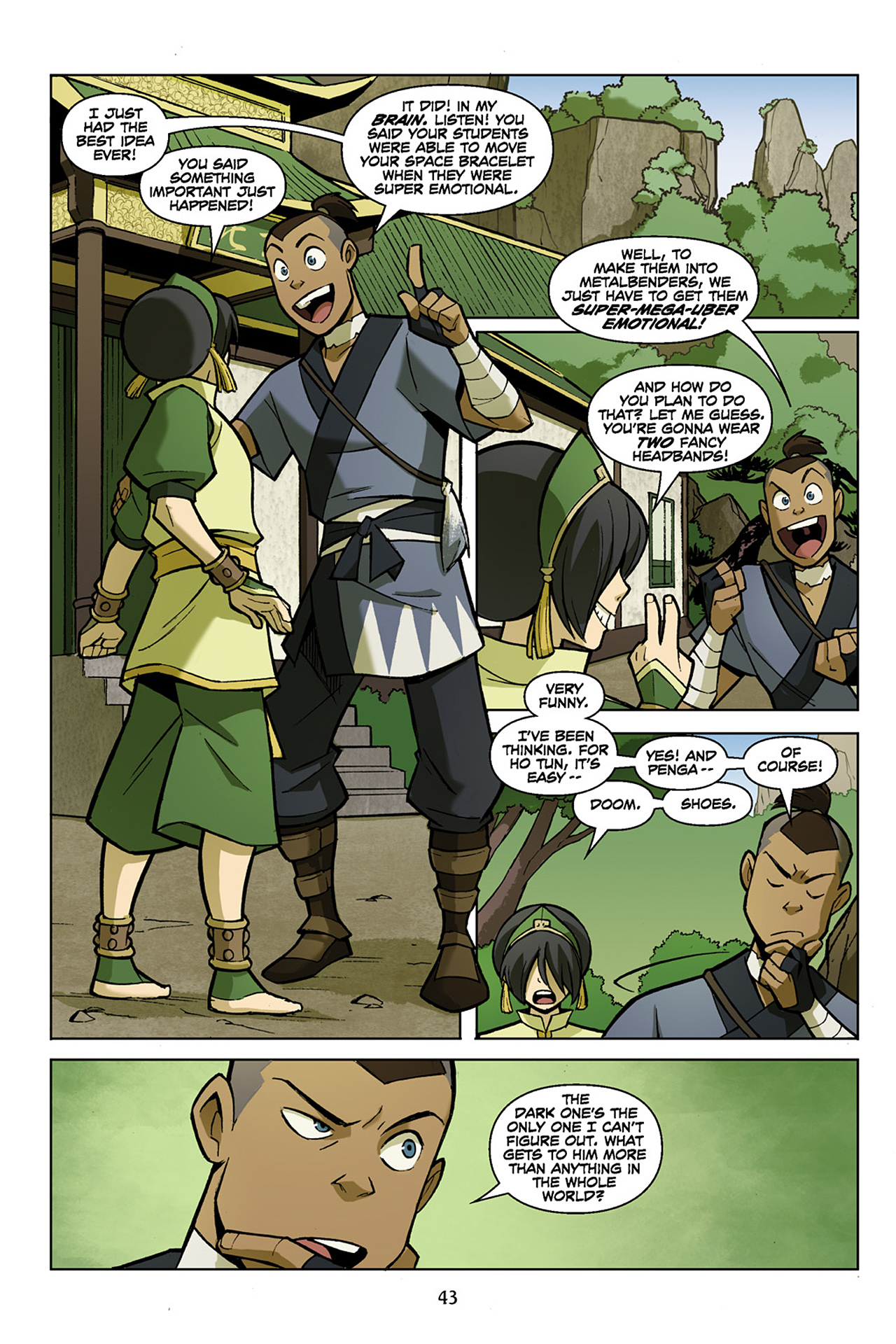 Read online Nickelodeon Avatar: The Last Airbender - The Promise comic -  Issue # Part 2 - 44