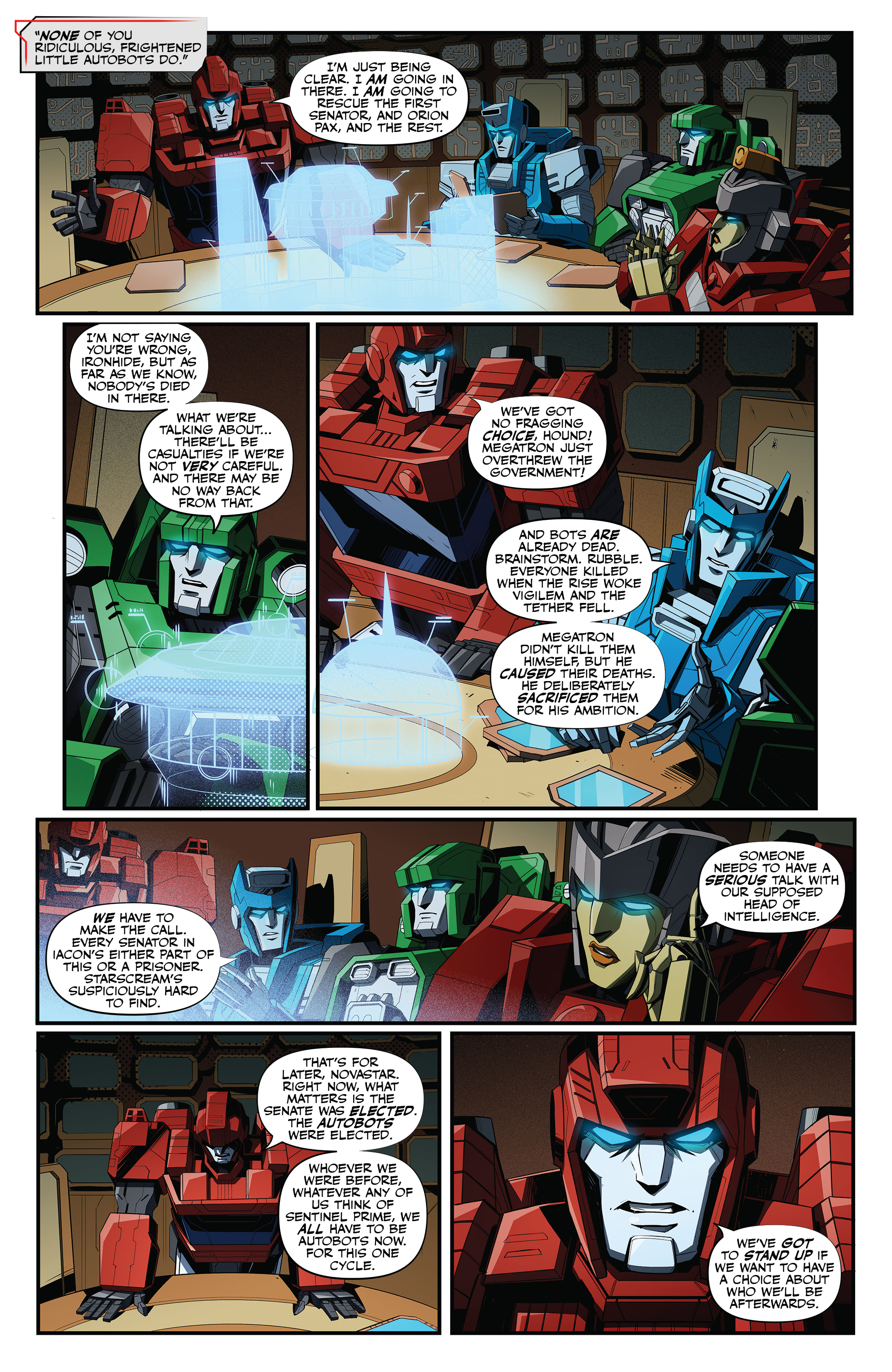 Read online Transformers (2019) comic -  Issue #25 - 11