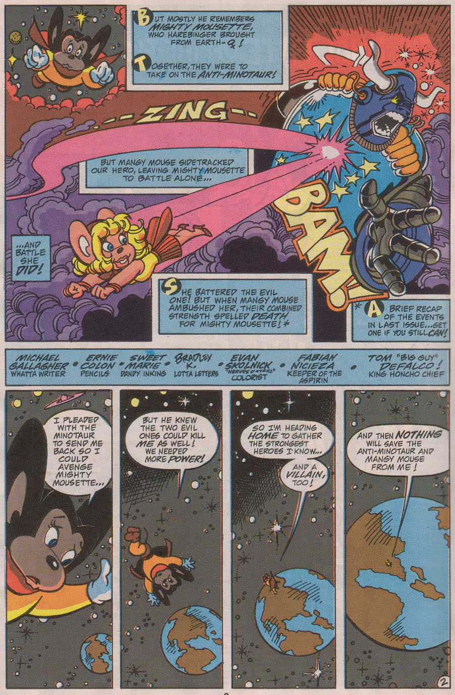 Mighty Mouse (1990) Issue #5 #5 - English 4