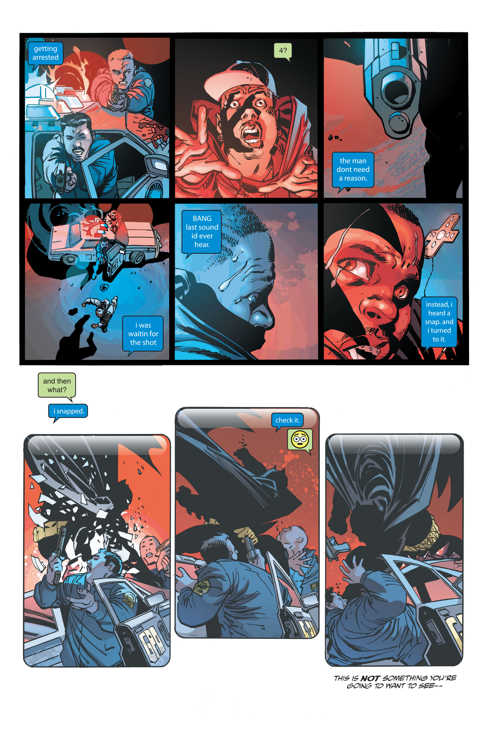 Read online Dark Knight III: The Master Race comic -  Issue #1 - 6