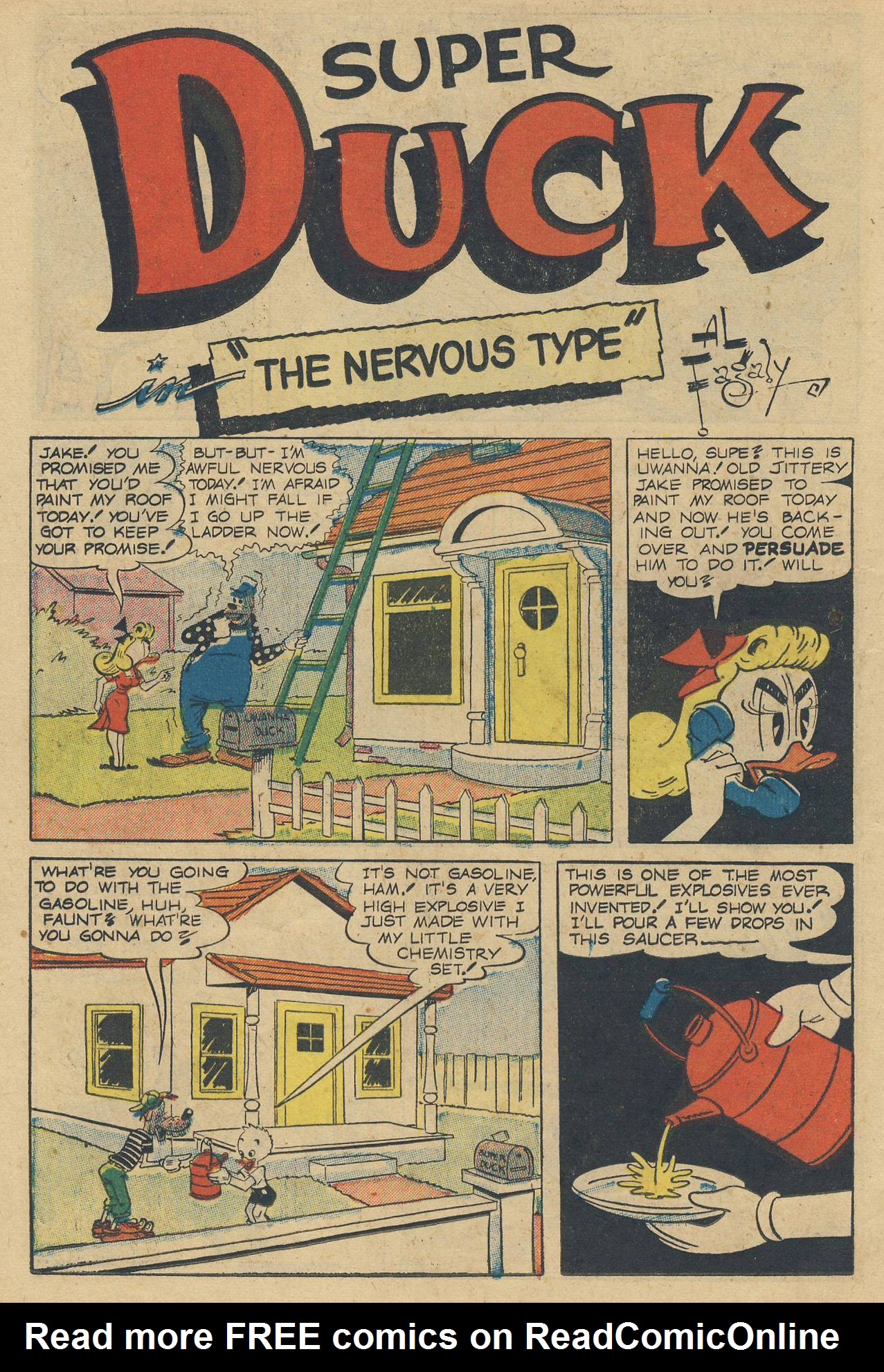 Read online Super Duck Comics comic -  Issue #49 - 14