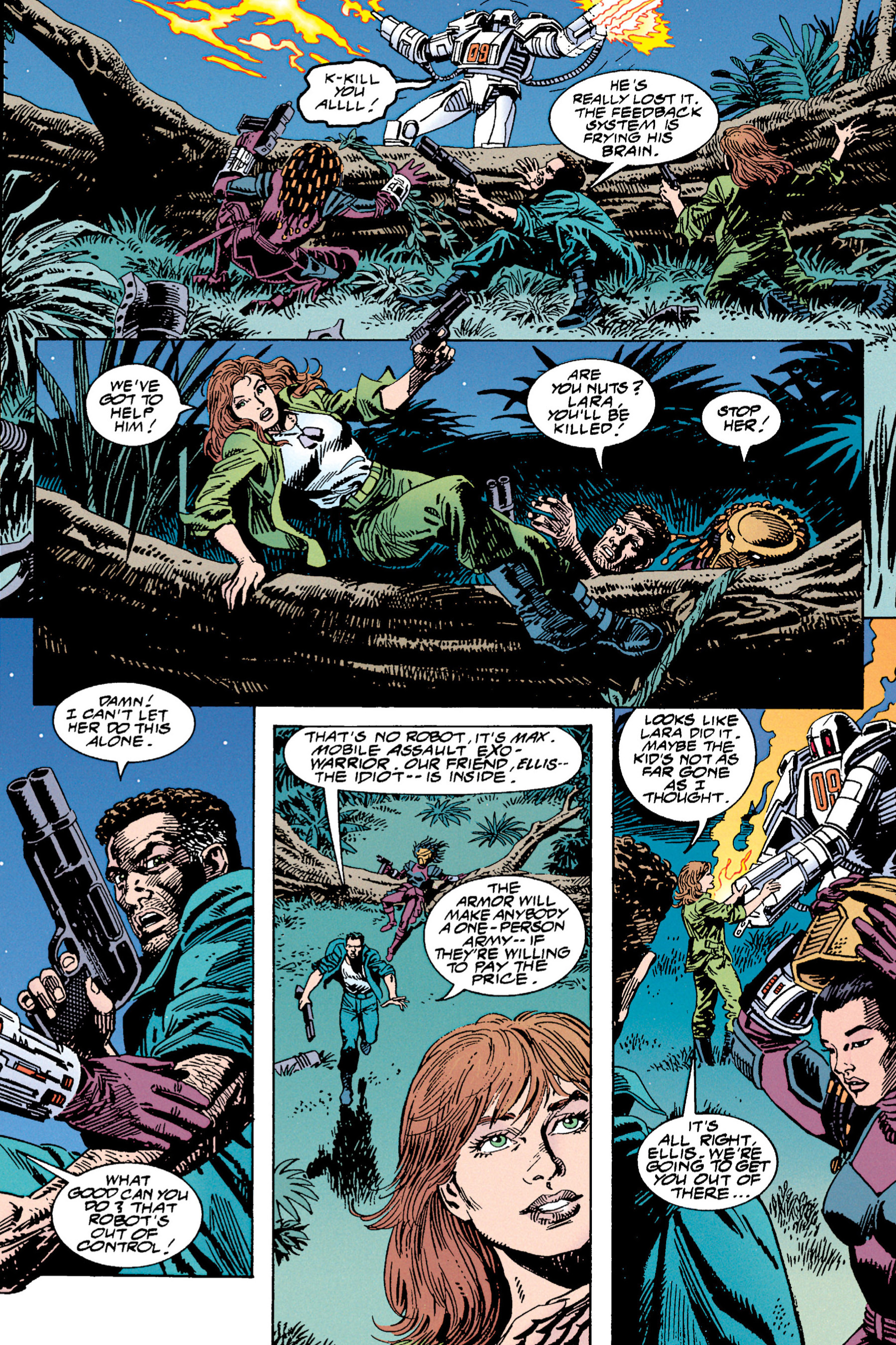 Read online Aliens vs. Predator Omnibus comic -  Issue # _TPB 1 Part 4 - 22
