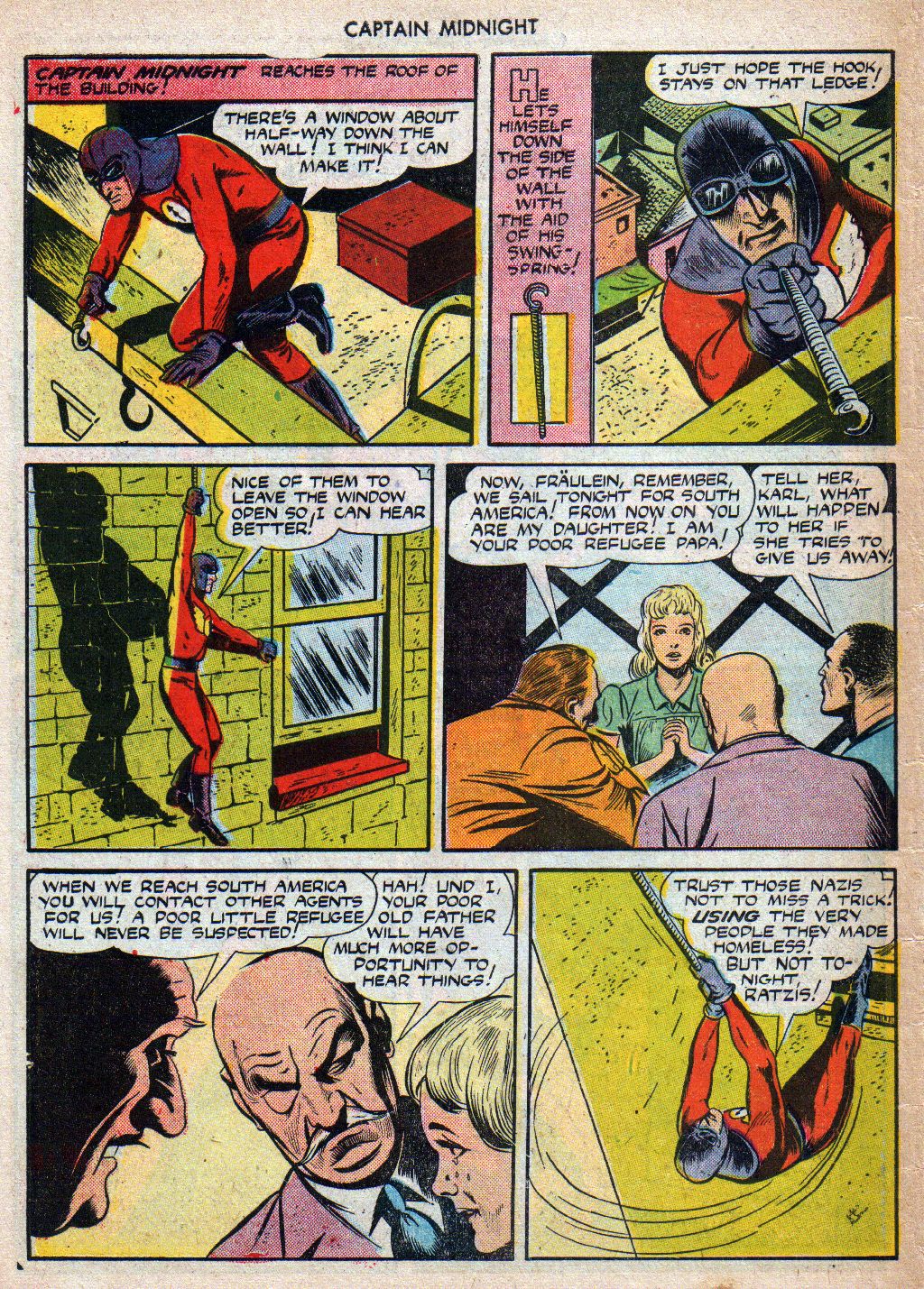 Read online Captain Midnight (1942) comic -  Issue #19 - 42