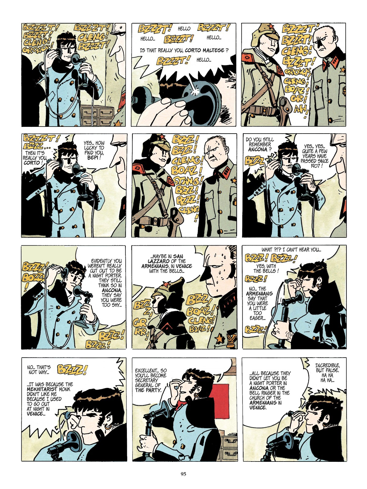 Read online Corto Maltese comic -  Issue # TPB 11 - 98