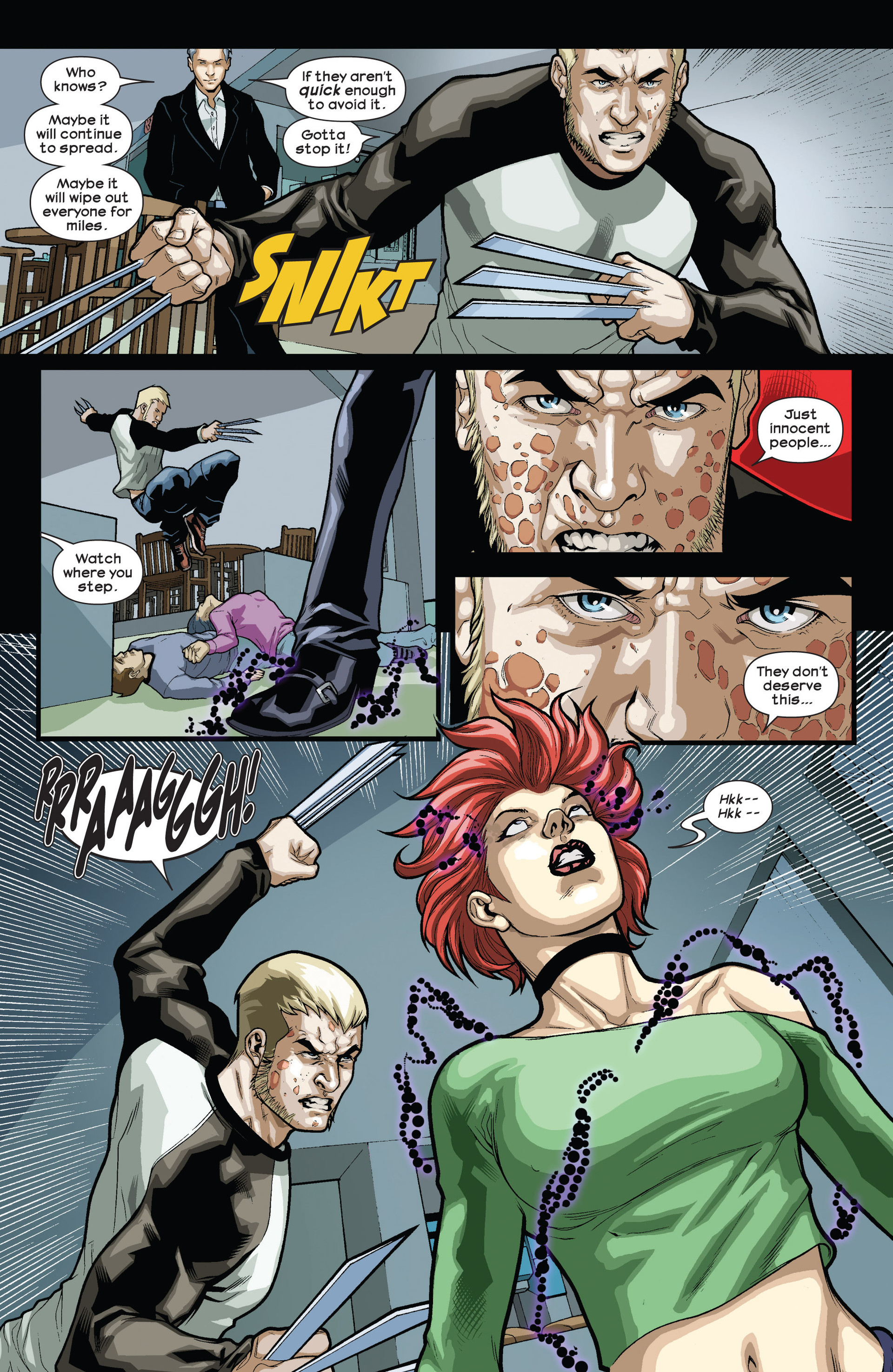 Read online Ultimate Comics Wolverine comic -  Issue #3 - 15