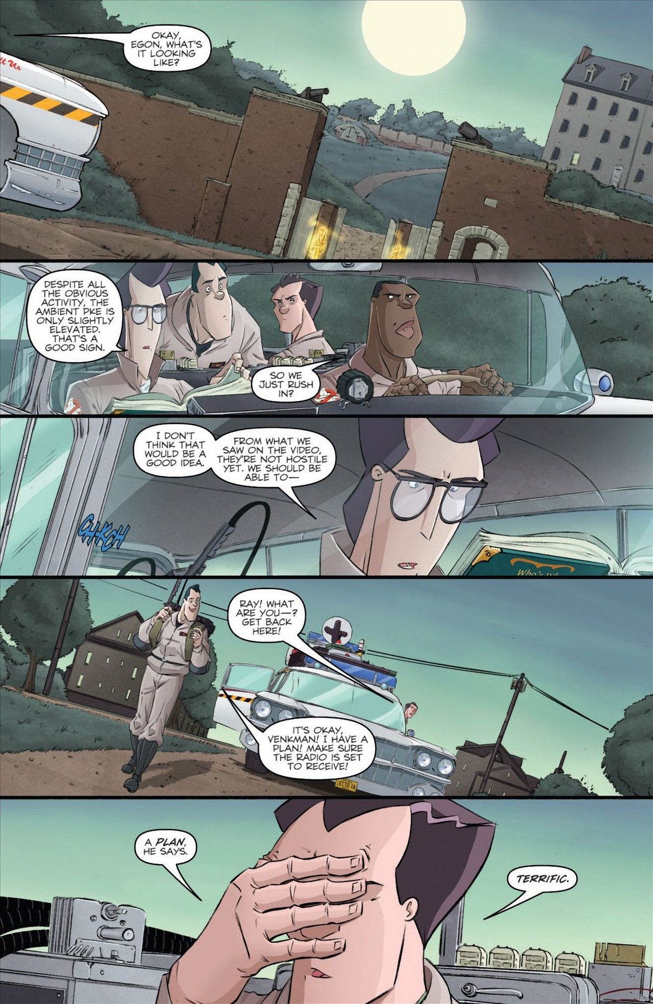 Read online Ghostbusters (2011) comic -  Issue #9 - 12