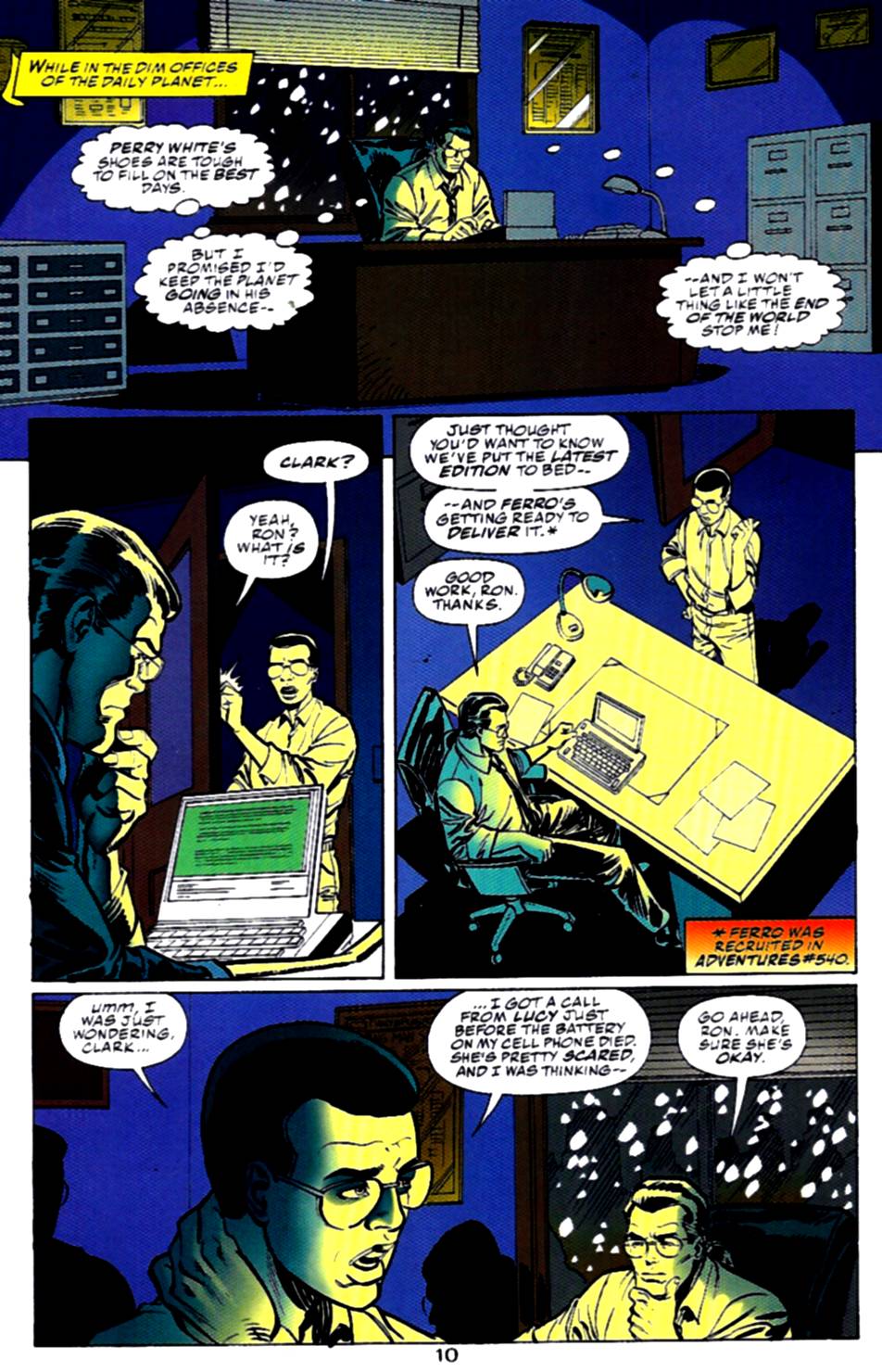 Read online Action Comics (1938) comic -  Issue #727 - 10