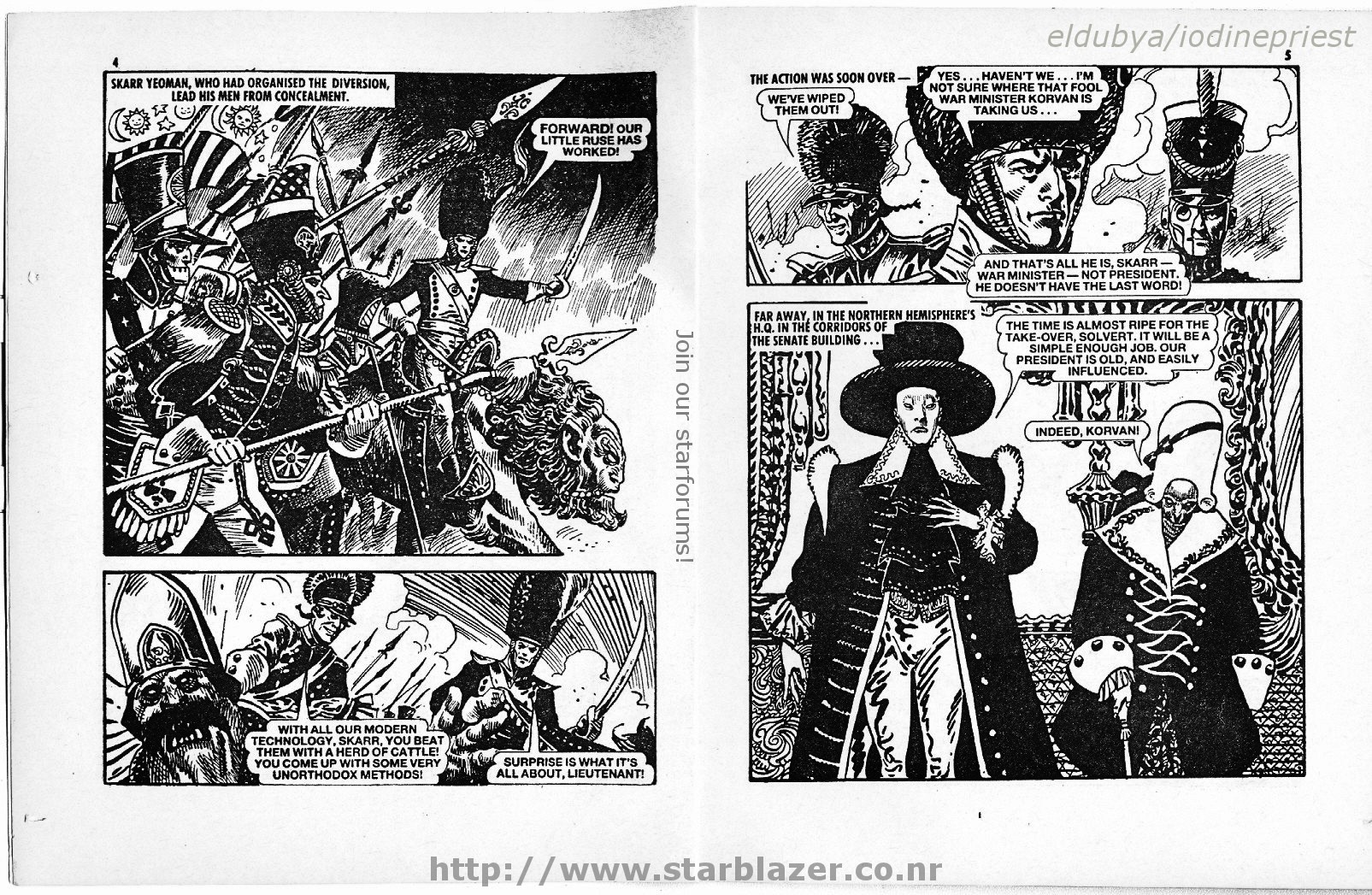 Read online Starblazer comic -  Issue #196 - 4