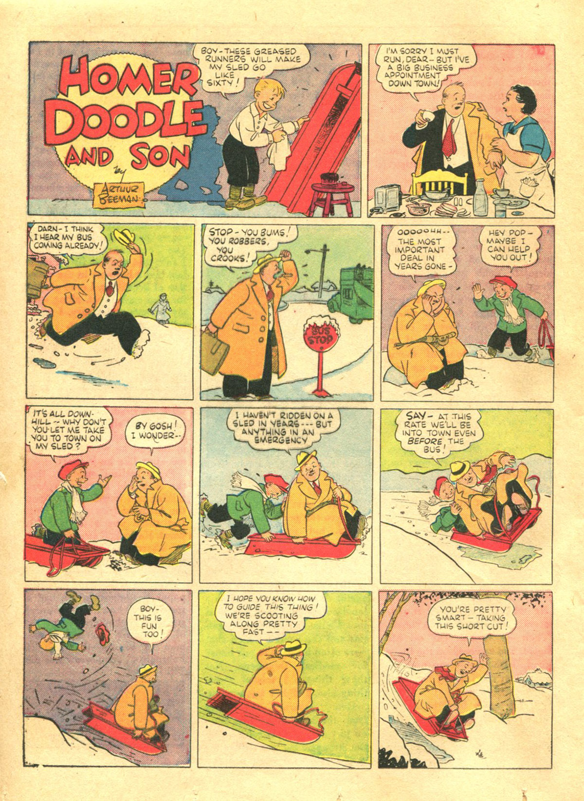 Read online Feature Comics comic -  Issue #42 - 52