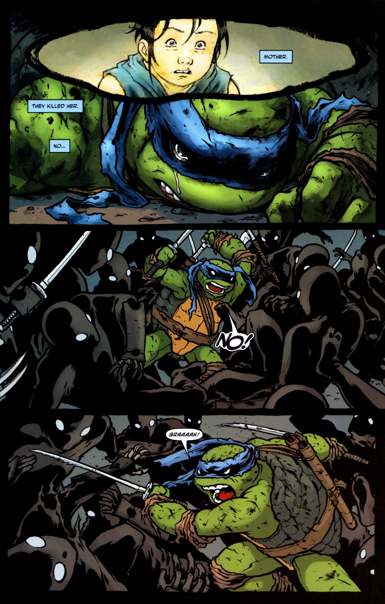 Read online Teenage Mutant Ninja Turtles Microseries: Leonardo comic -  Issue # Full - 15