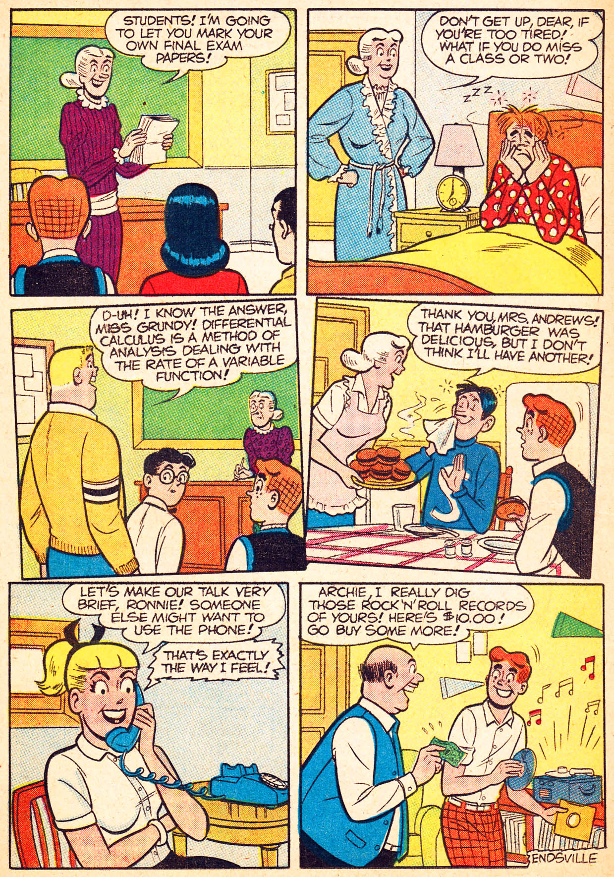 Read online Archie's Joke Book Magazine comic -  Issue #50 - 30
