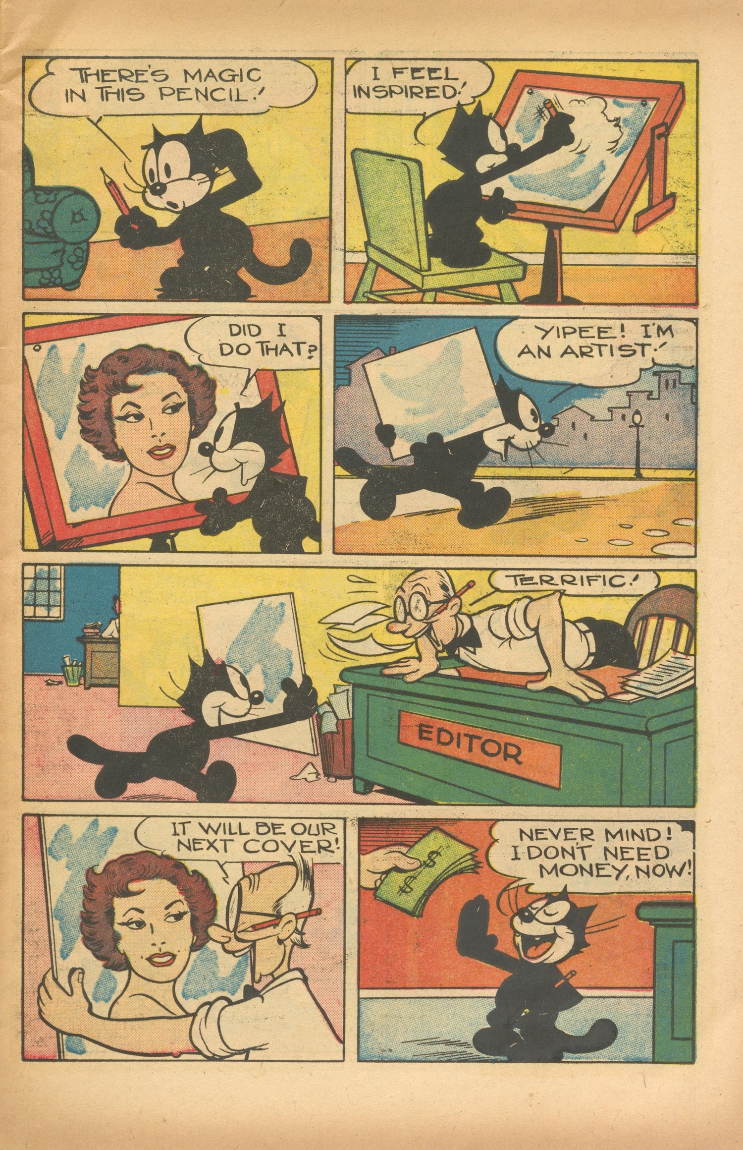 Read online Felix the Cat (1951) comic -  Issue #21 - 11