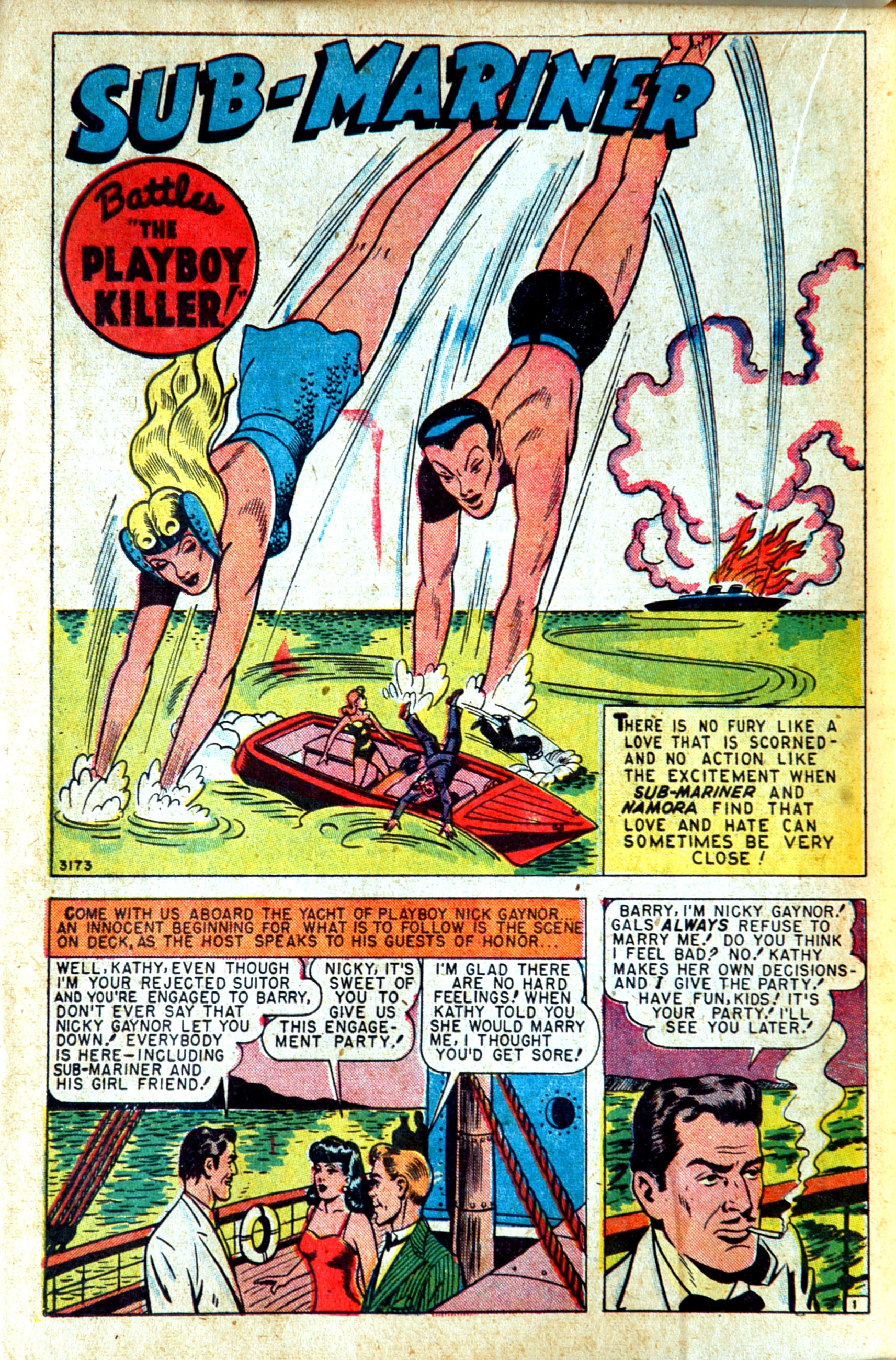 Read online Blonde Phantom Comics comic -  Issue #19 - 21
