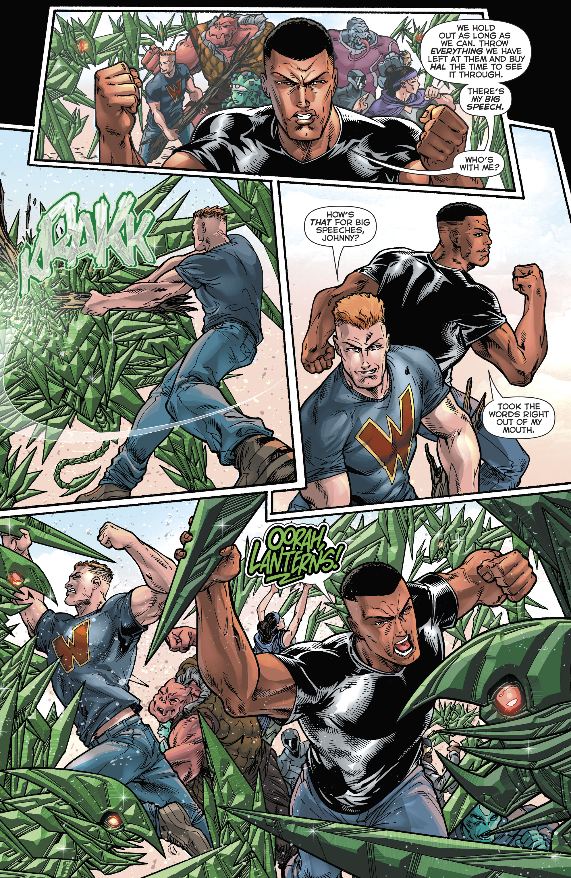 Read online Hal Jordan And The Green Lantern Corps comic -  Issue #21 - 7
