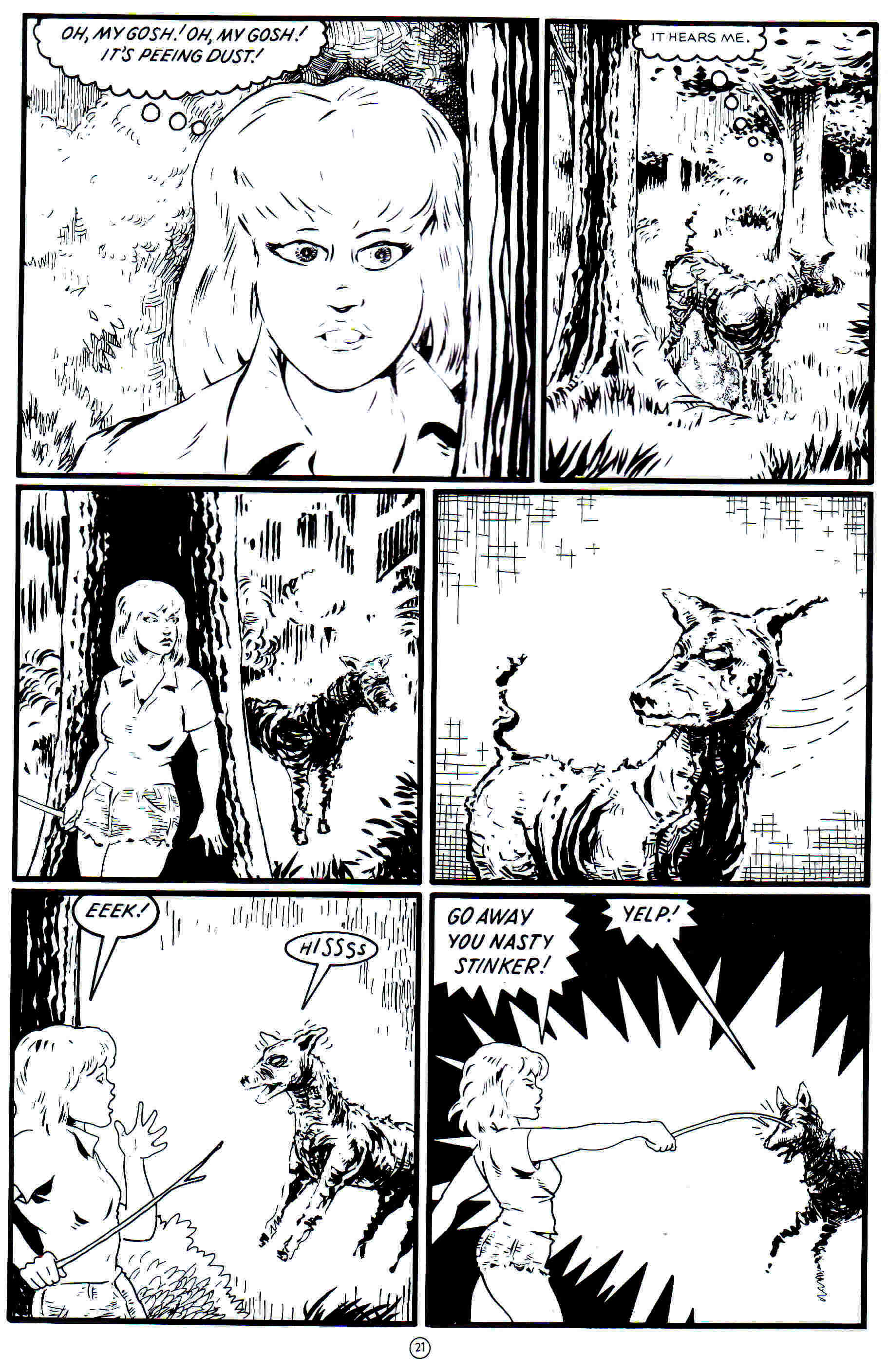 Read online Flaming Carrot Comics (1988) comic -  Issue #21 - 23
