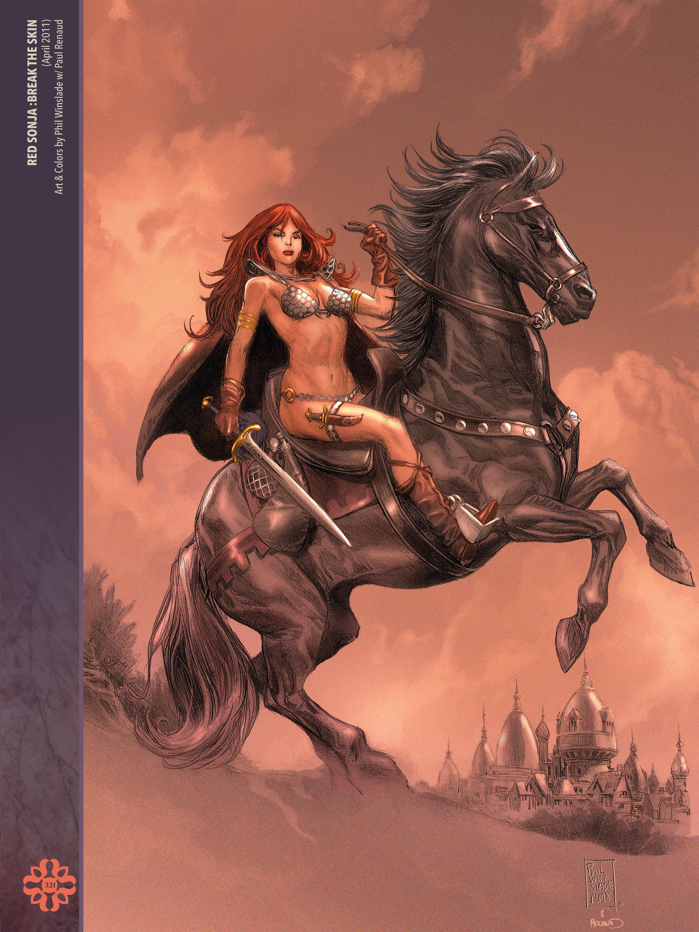 Read online The Art of Red Sonja comic -  Issue # TPB 2 (Part 4) - 22