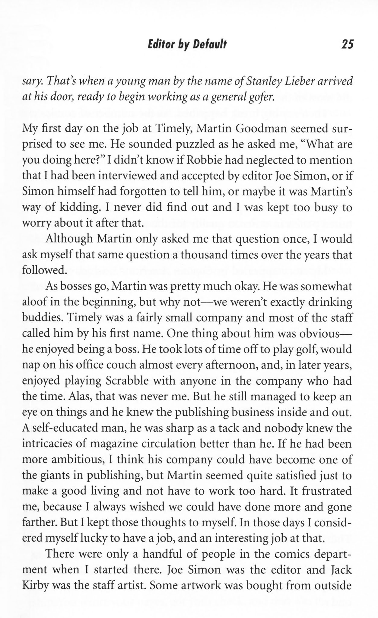 Read online Excelsior! The Amazing Life of Stan Lee comic -  Issue # TPB (Part 1) - 32