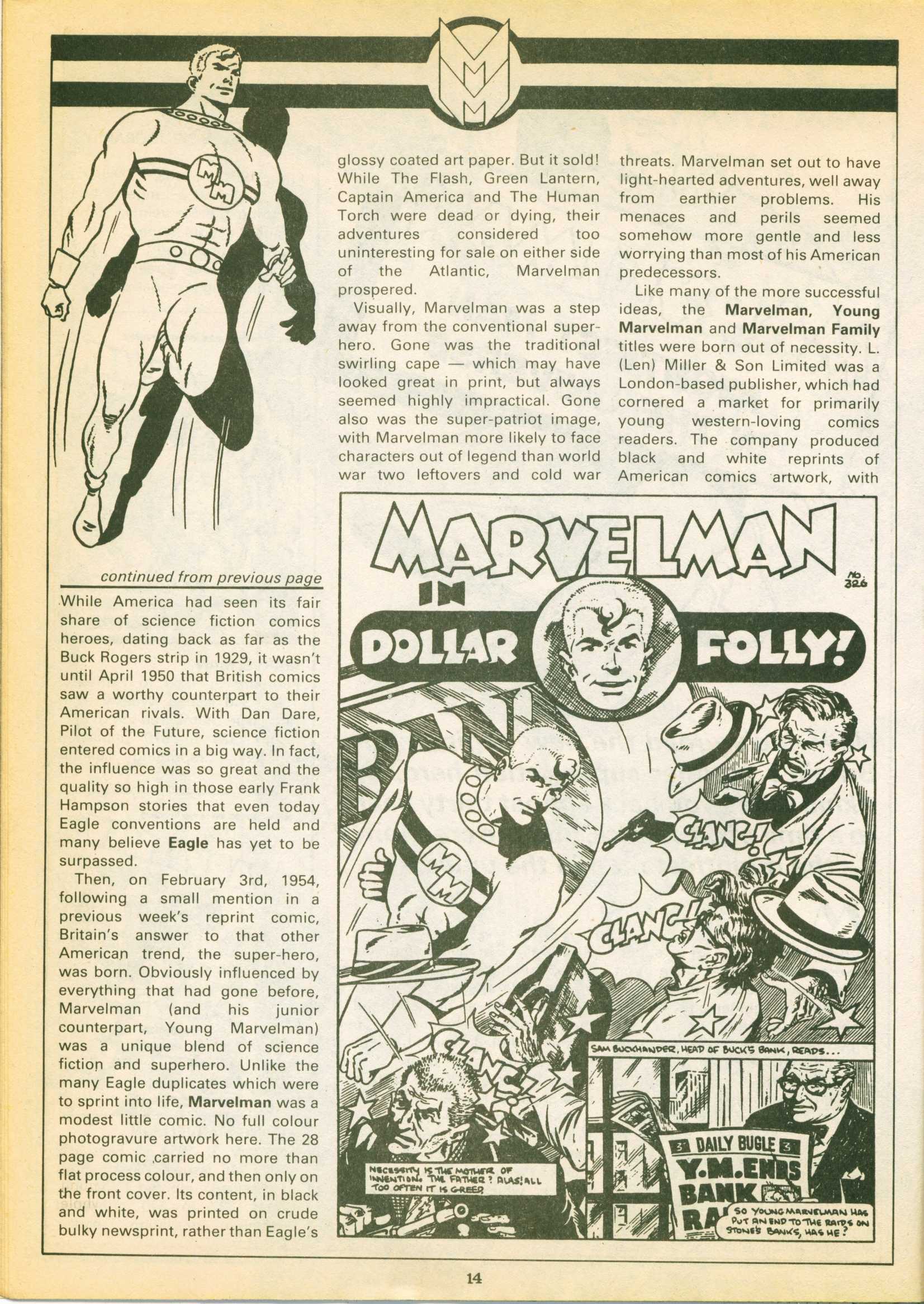 Read online Warrior comic -  Issue #1 - 14