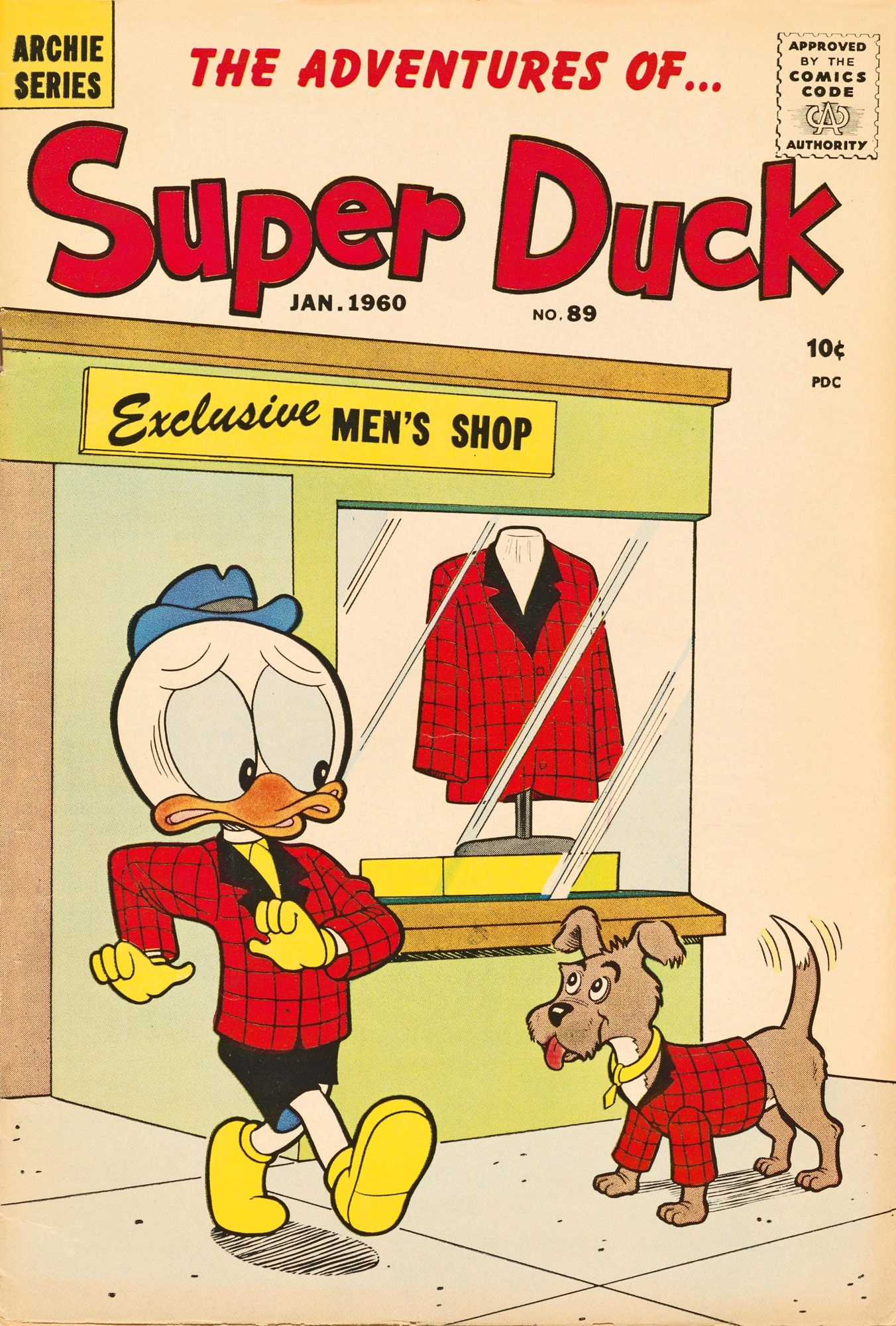 Read online Super Duck Comics comic -  Issue #89 - 1