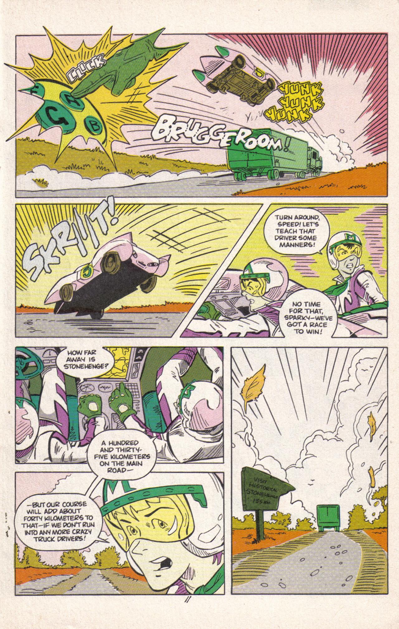 Read online Speed Racer (1987) comic -  Issue #18 - 13