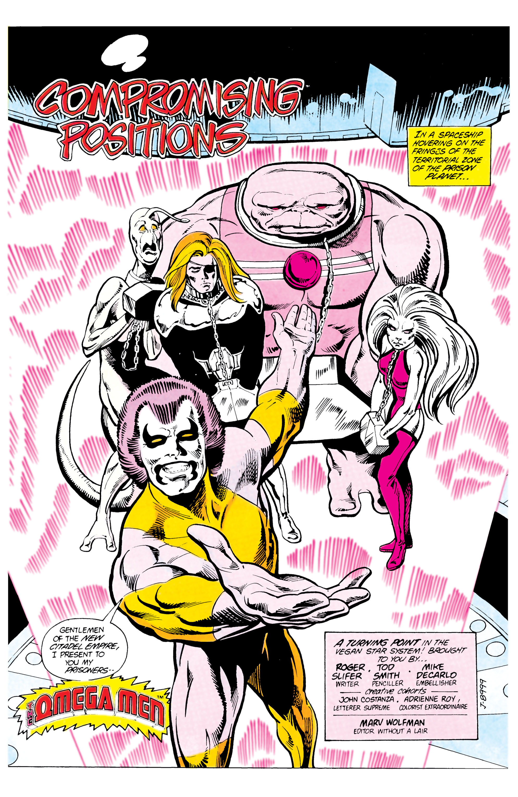 Read online The Omega Men (1983) comic -  Issue #10 - 2