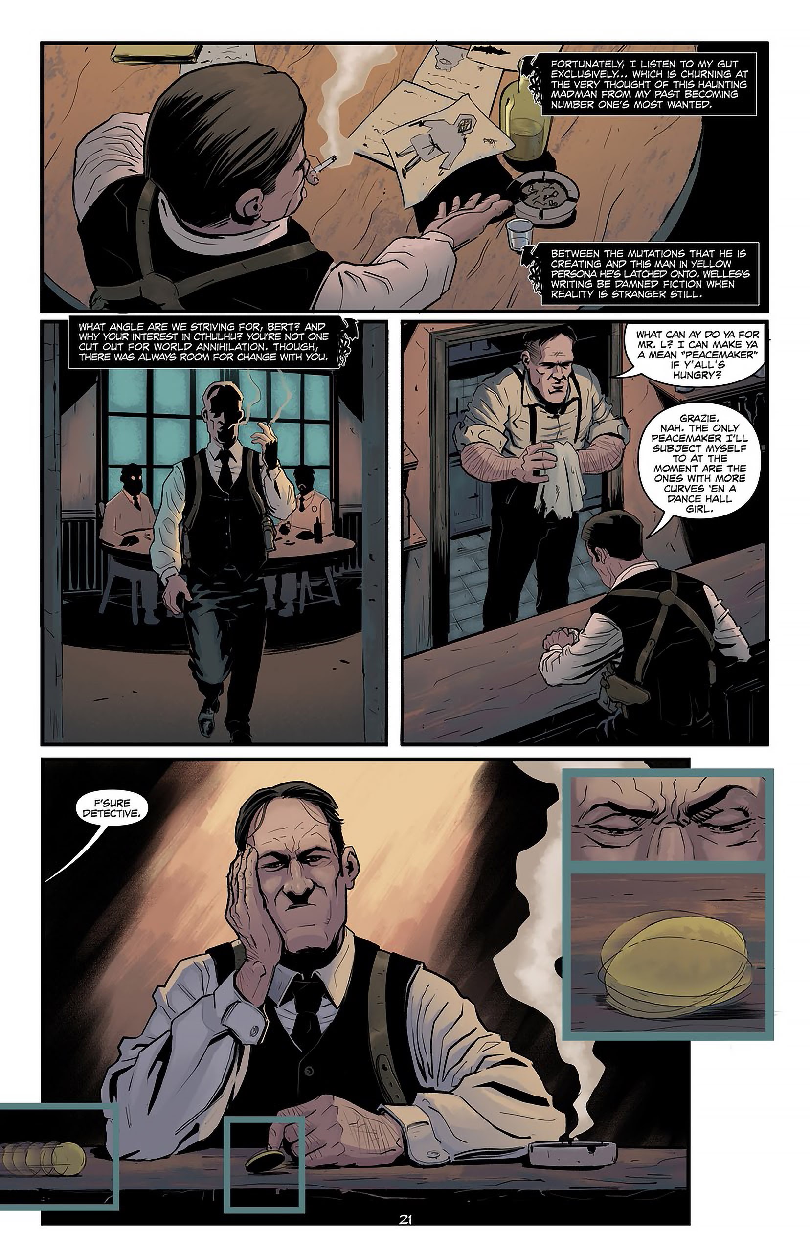 Read online Lovecraft P.I. - The Curious Case of ReAnimator comic -  Issue # TPB - 23