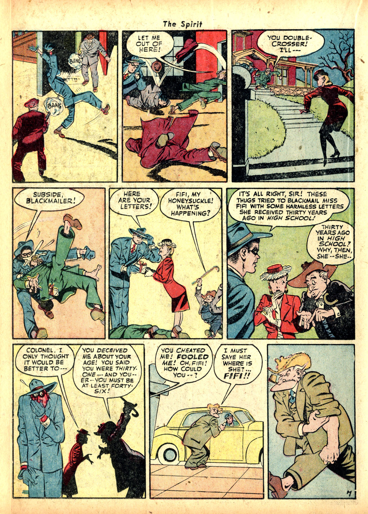 Read online The Spirit (1944) comic -  Issue #5 - 32