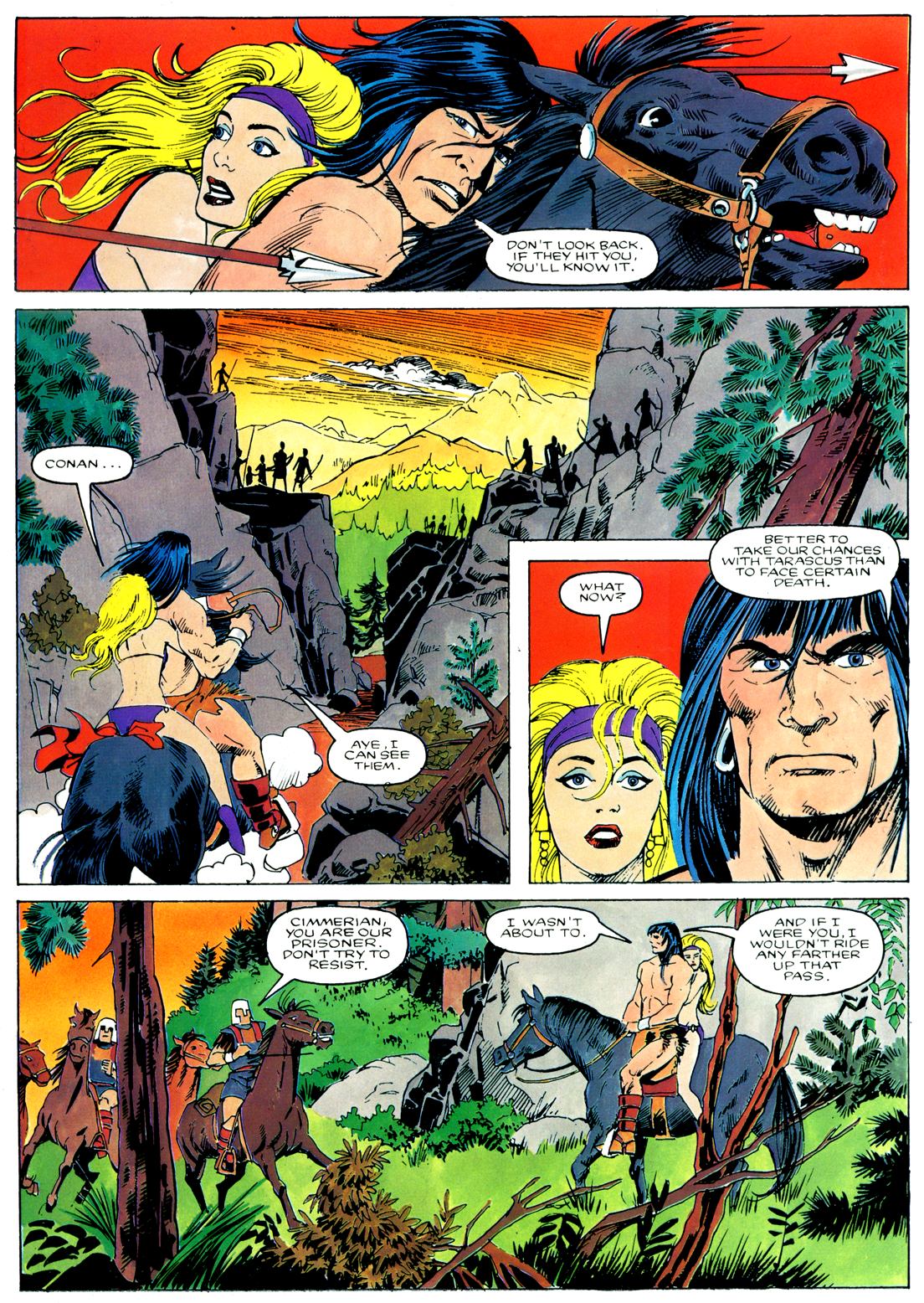 Read online Marvel Graphic Novel comic -  Issue #19 - Conan - The  Witch Queen of Acheron - 36