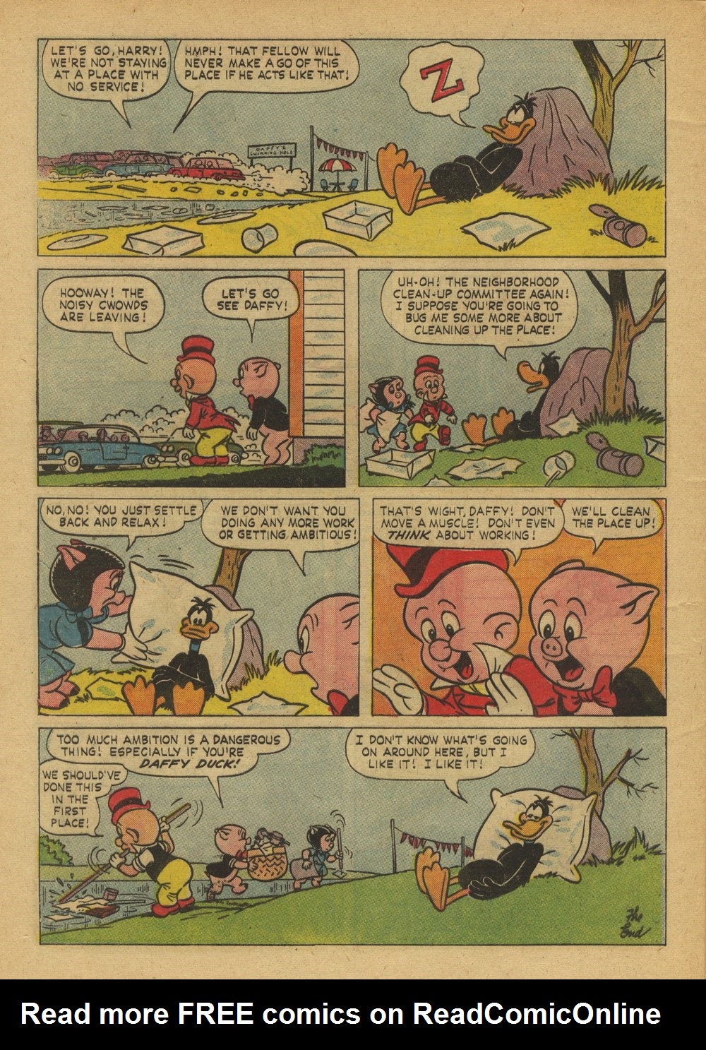 Read online Daffy Duck comic -  Issue #30 - 32