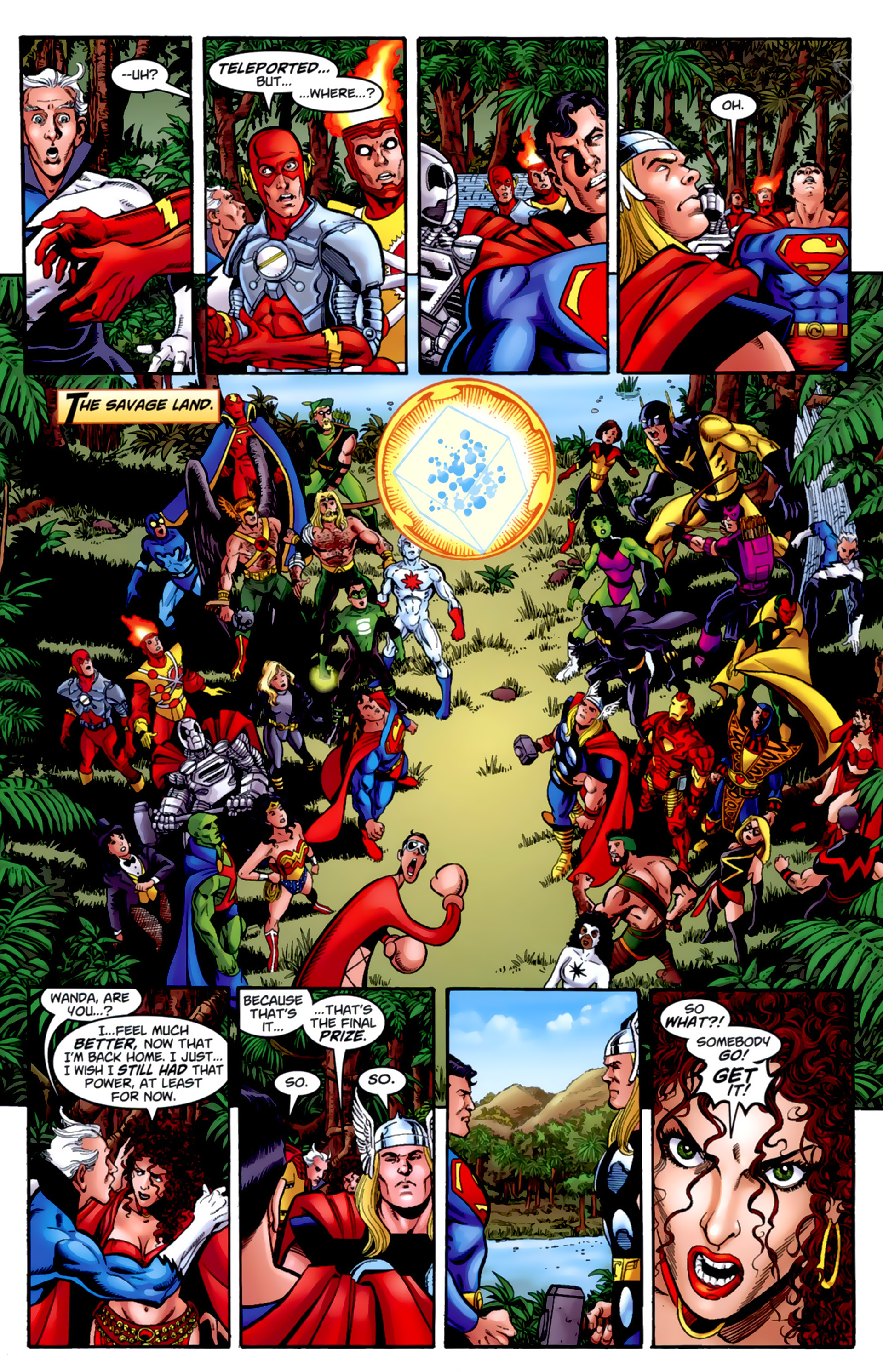 Read online JLA/Avengers comic -  Issue #2 - 33