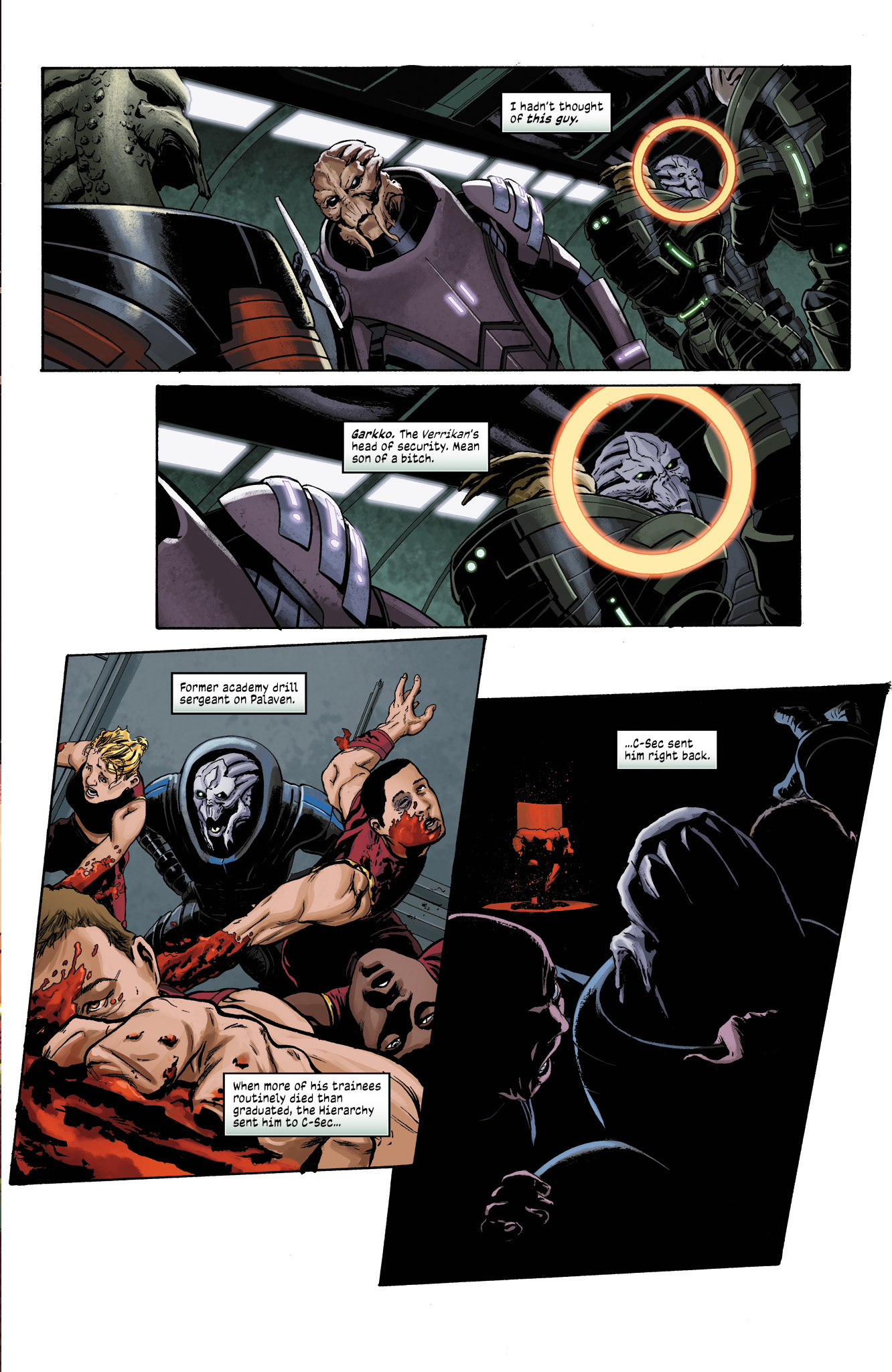 Read online Mass Effect: Foundation comic -  Issue #11 - 9