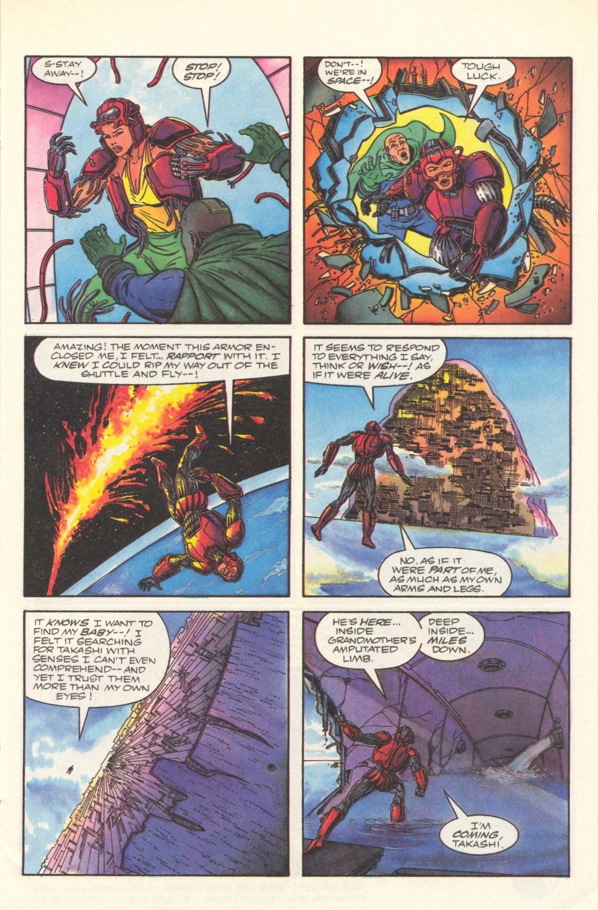 Read online Magnus Robot Fighter (1991) comic -  Issue #8 - 10