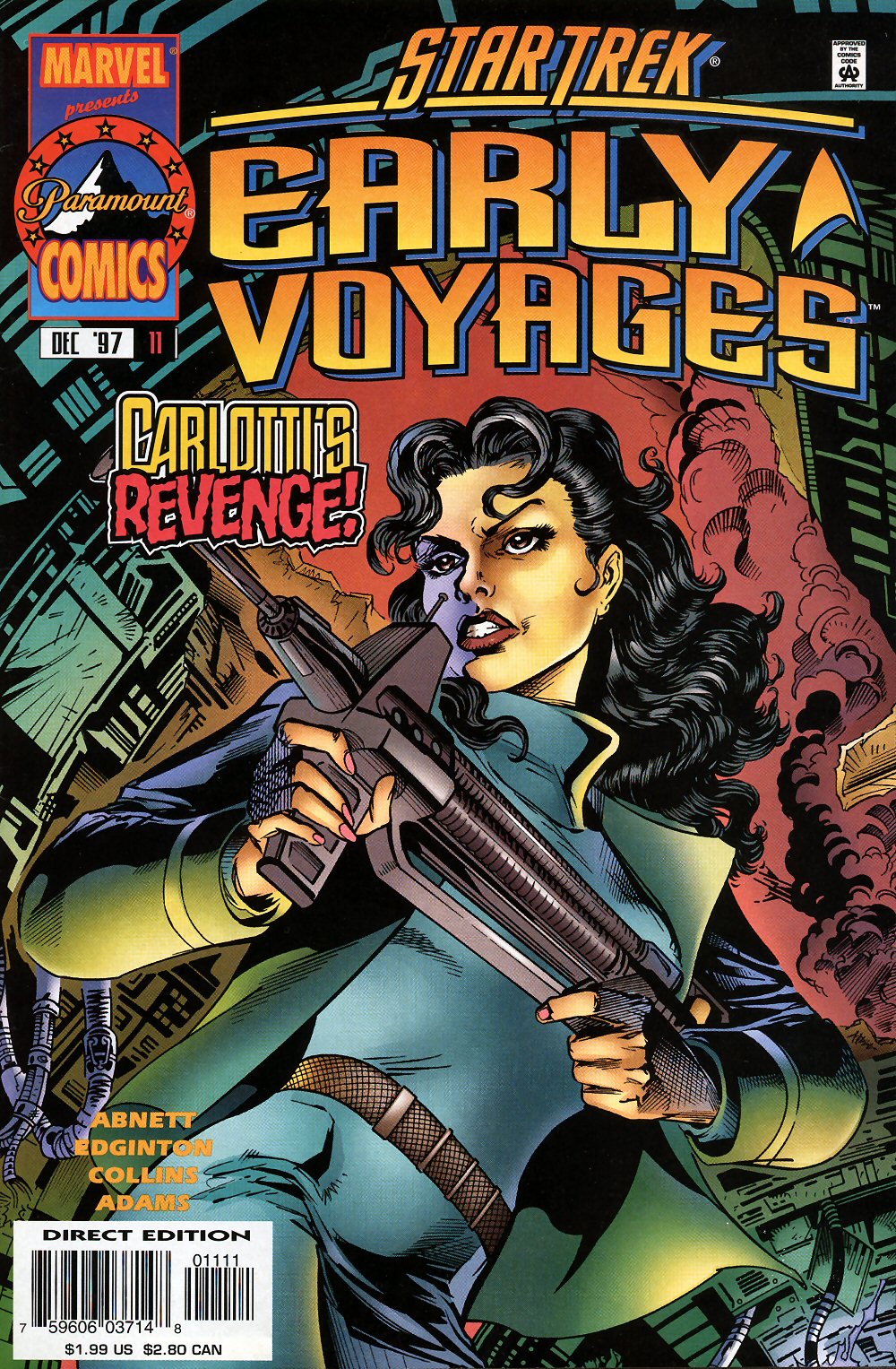 Read online Star Trek: Early Voyages comic -  Issue #11 - 1