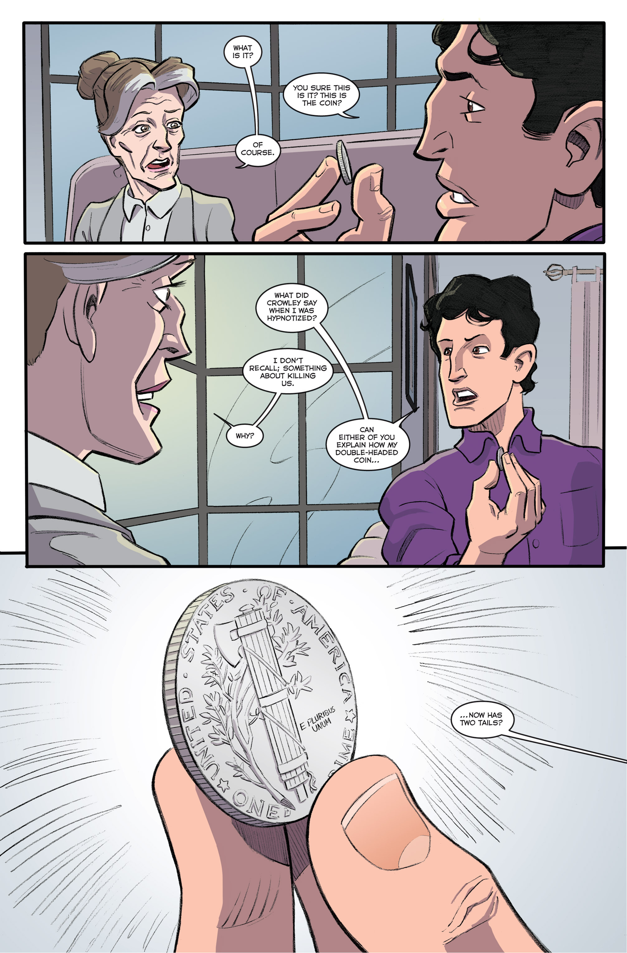 Read online Herald: Lovecraft and Tesla comic -  Issue #6 - 24