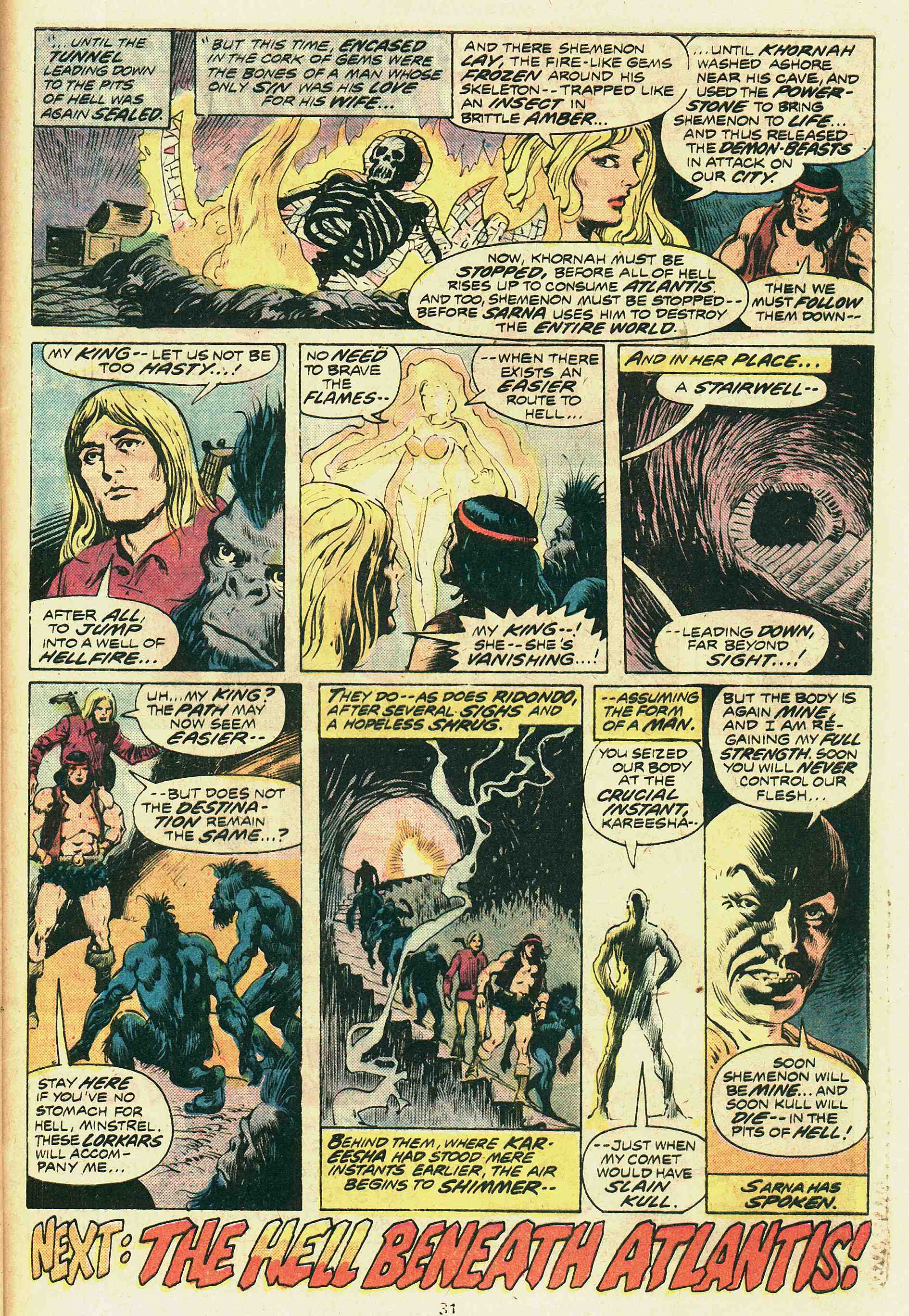 Read online Kull The Destroyer comic -  Issue #19 - 18