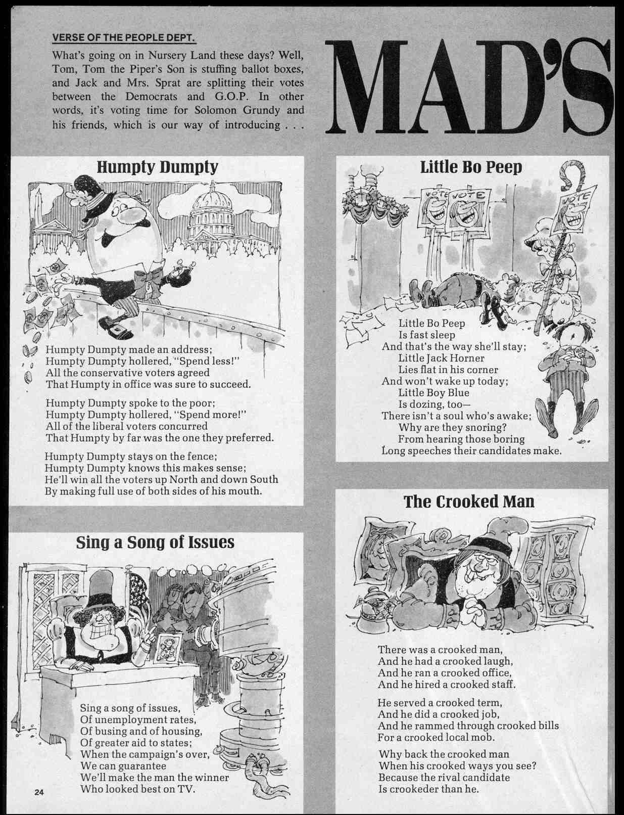 Read online MAD comic -  Issue #186 - 26