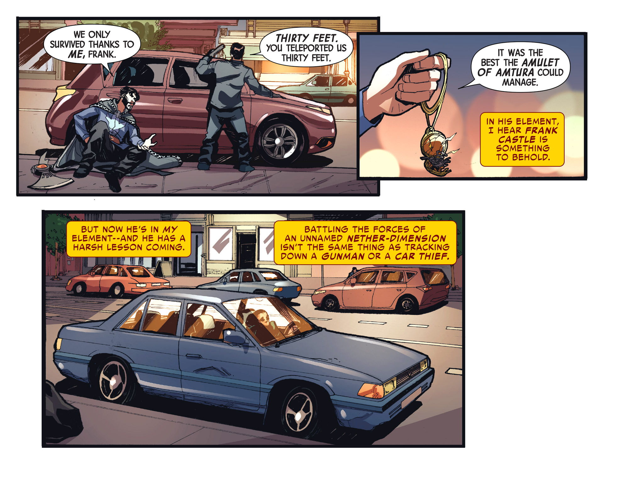 Read online Doctor Strange/Punisher: Magic Bullets Infinite Comic comic -  Issue #4 - 18
