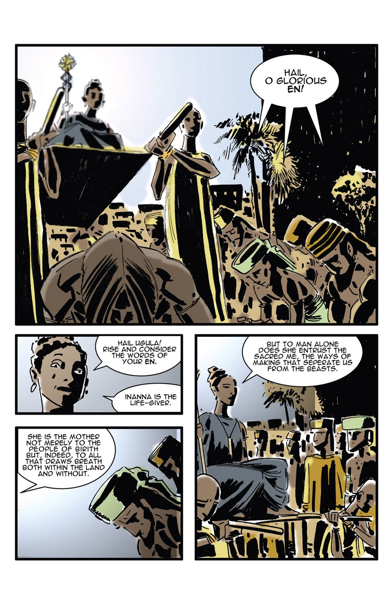 Read online Inanna's Tears comic -  Issue #2 - 8