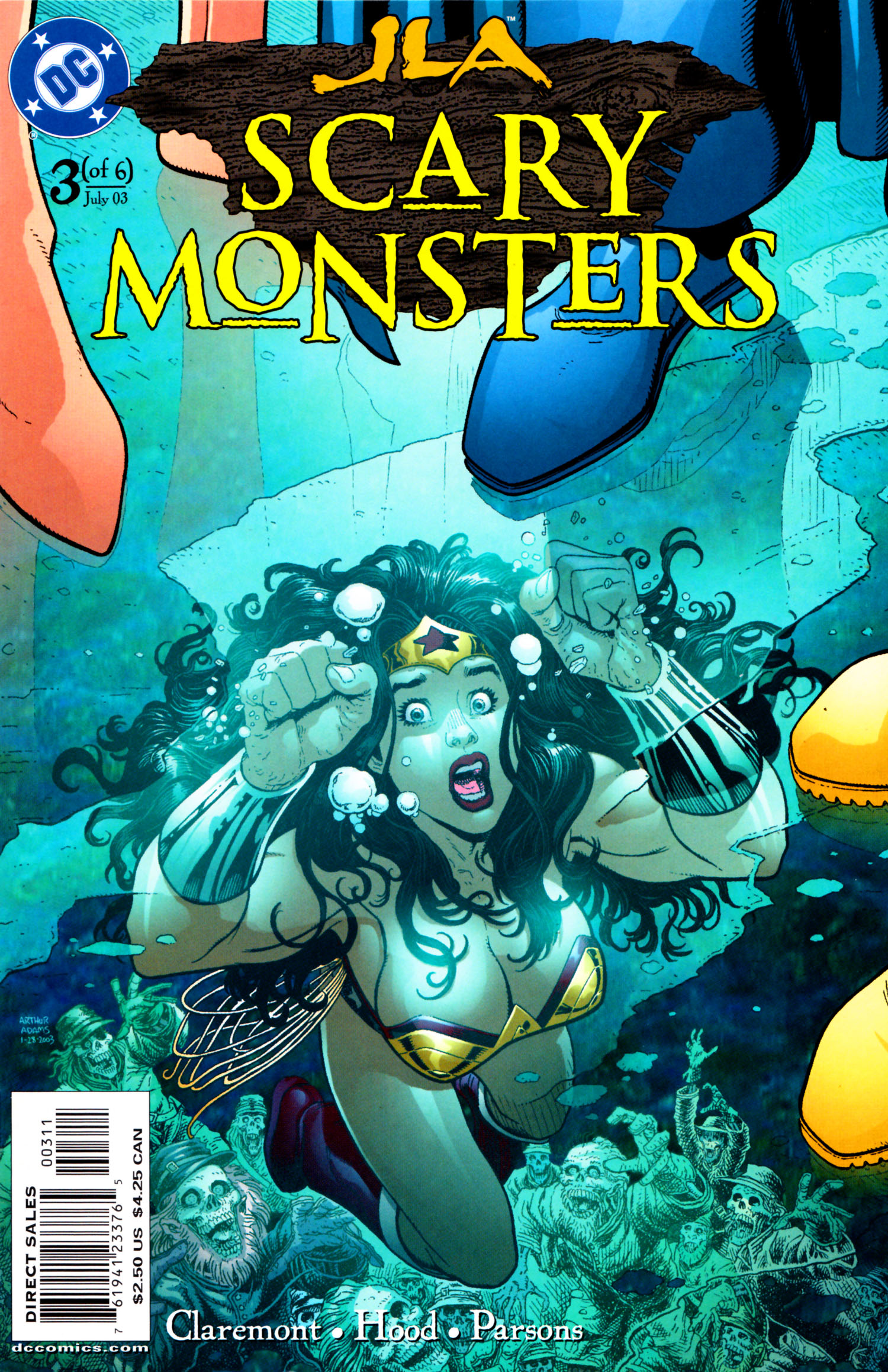 Read online JLA: Scary Monsters comic -  Issue #3 - 1